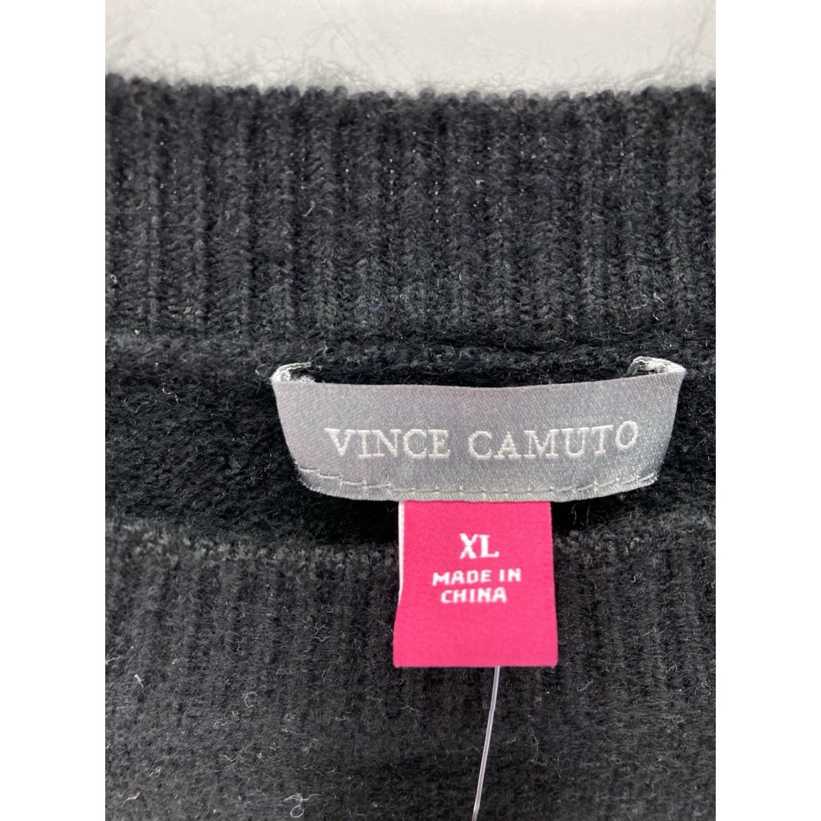 Vince Camuto Vince Camuto Sweater Women XL Black Halloween Pullover NWT Bad Witch Wicked Crew Neck 27 Across Chest 25 From Shoulders to Waist Size XL / US 12-14 / IT 48-50 - 7 Thumbnail