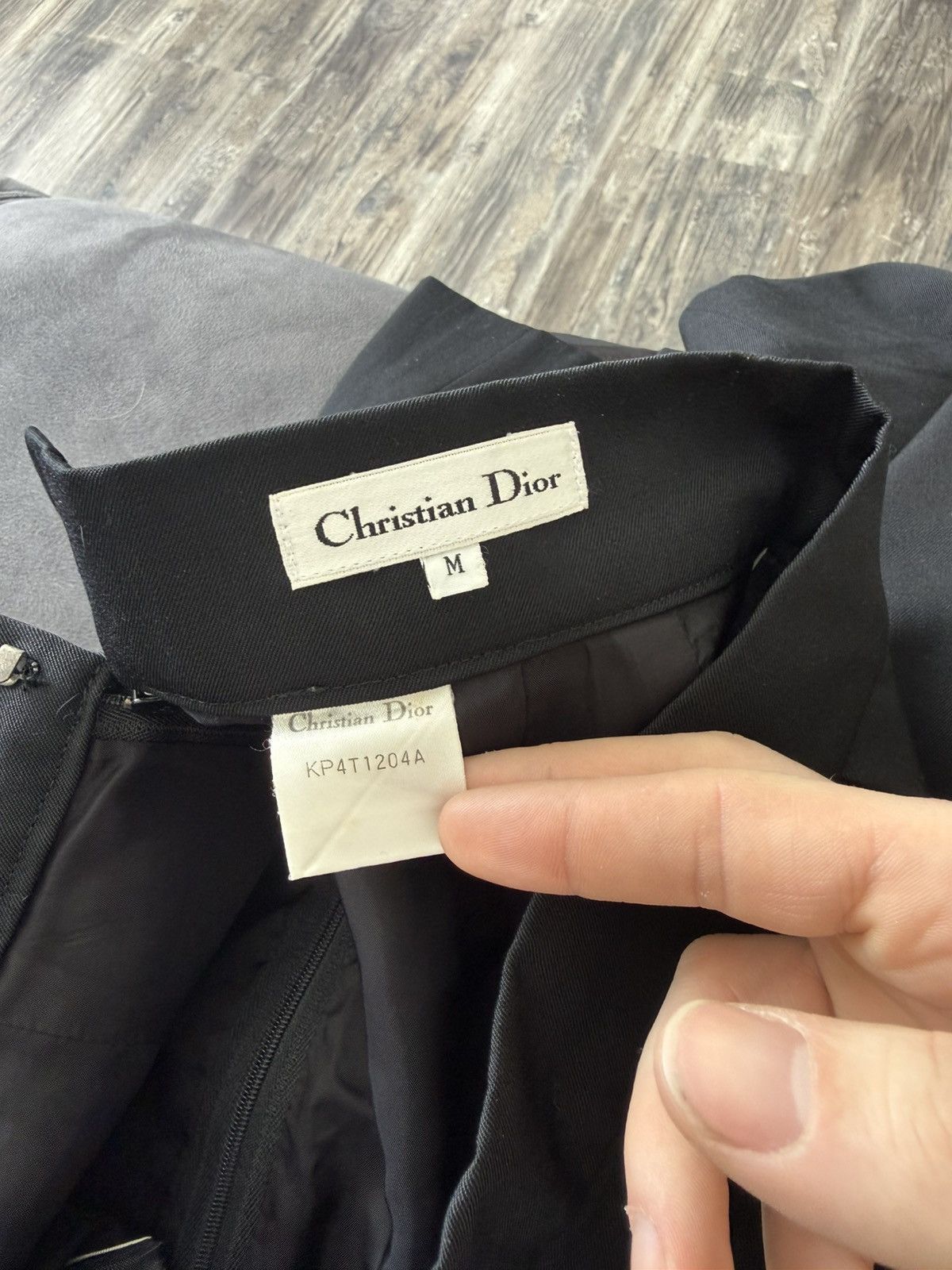 Dior Christian Dior Vintage 2 buttons Pencil Skirt Size 25" / US 0 / IT 36 - 5 Thumbnail