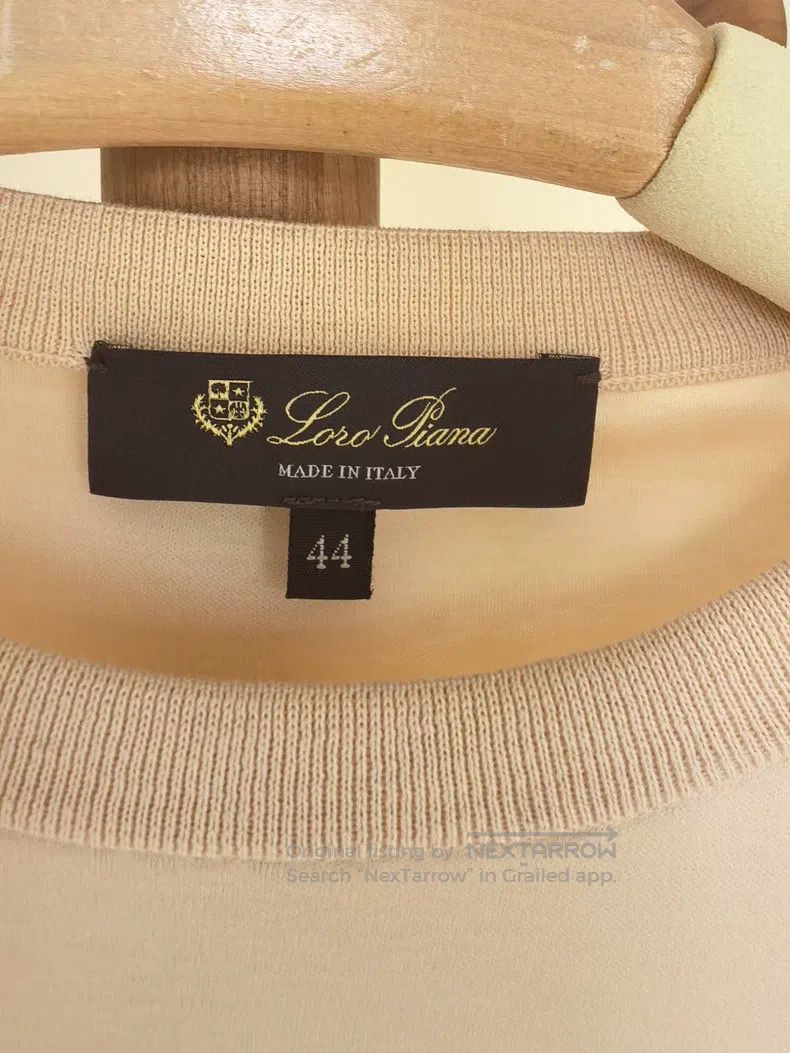 Loro Piana Loro Piana Classic cotton T-shirt Size M / US 6-8 / IT 42-44 - 2 Thumbnail