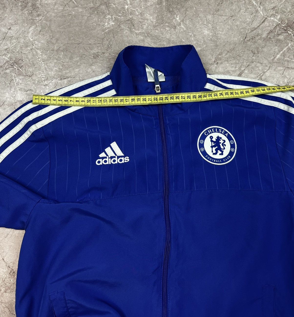 Adidas Adidas FC Chelsea Vintage Nylon Soccer Track Jacket Y2K Size US S / EU 44-46 / 1 - 20 Thumbnail