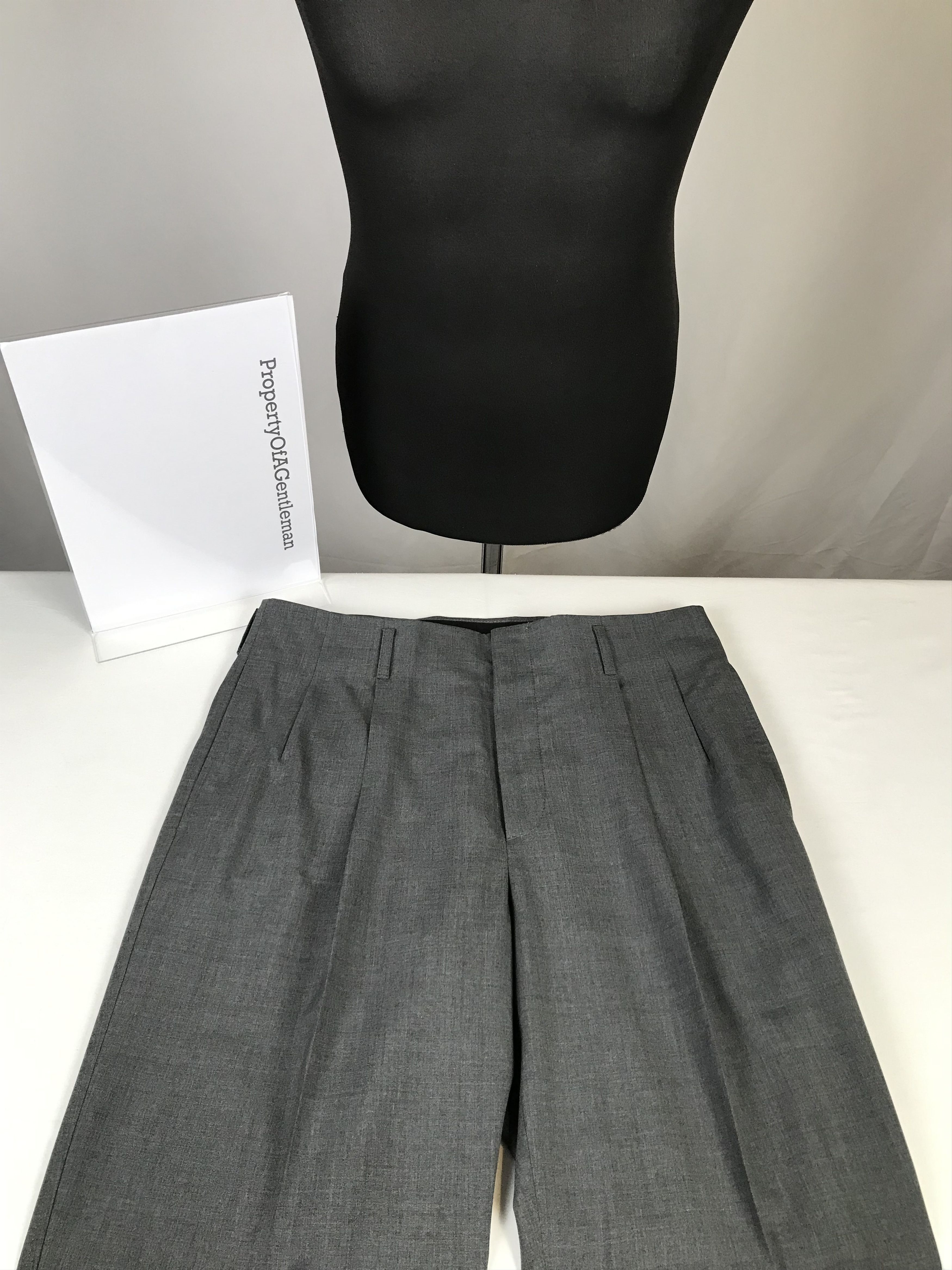 Gucci Men's Gucci Grey Suit Trousers Size US 32 / EU 48 - 2 Thumbnail