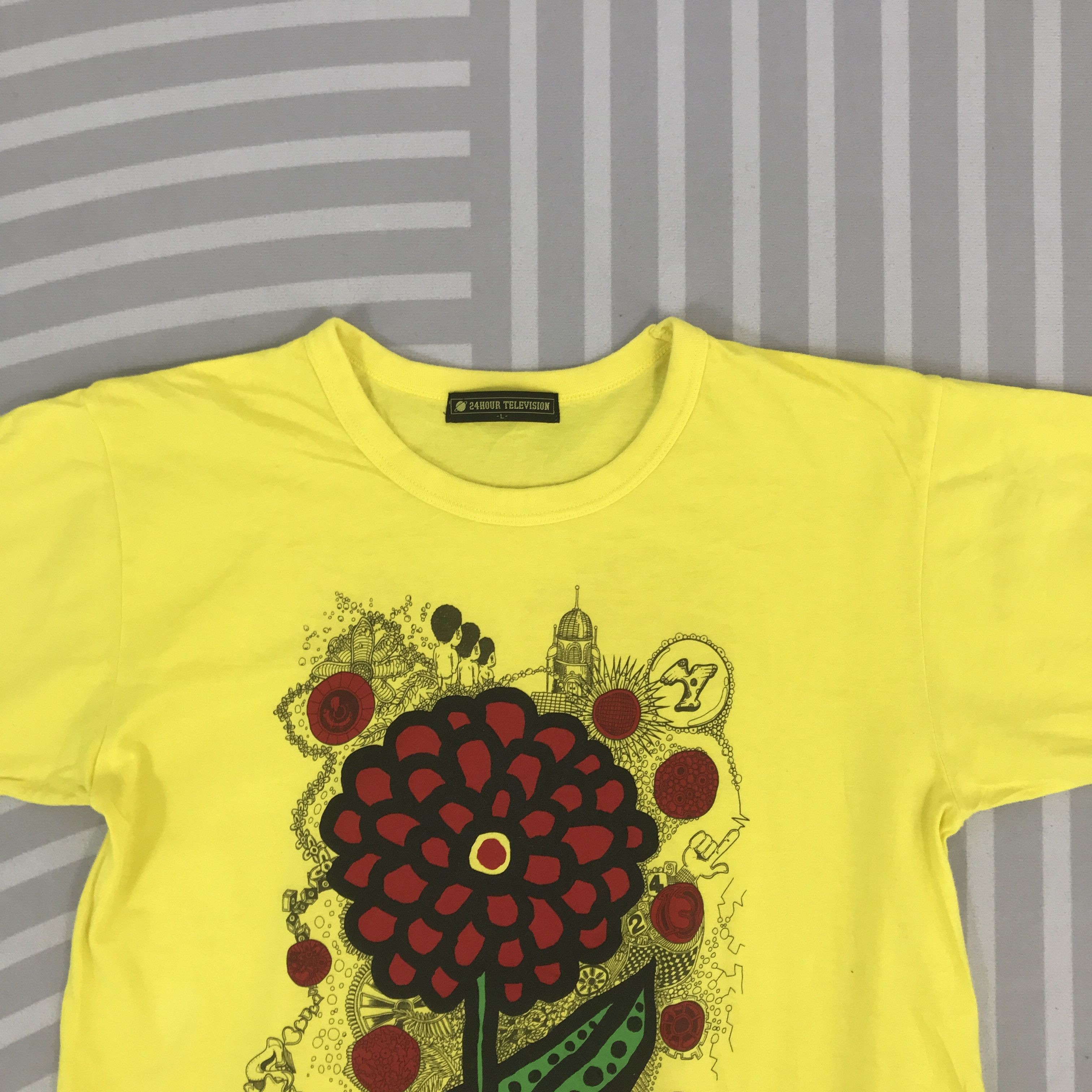 Japanese Brand × Vintage yayoi kusama x satoshi ohno T-shirt Size US L / EU 52-54 / 3 - 2 Thumbnail