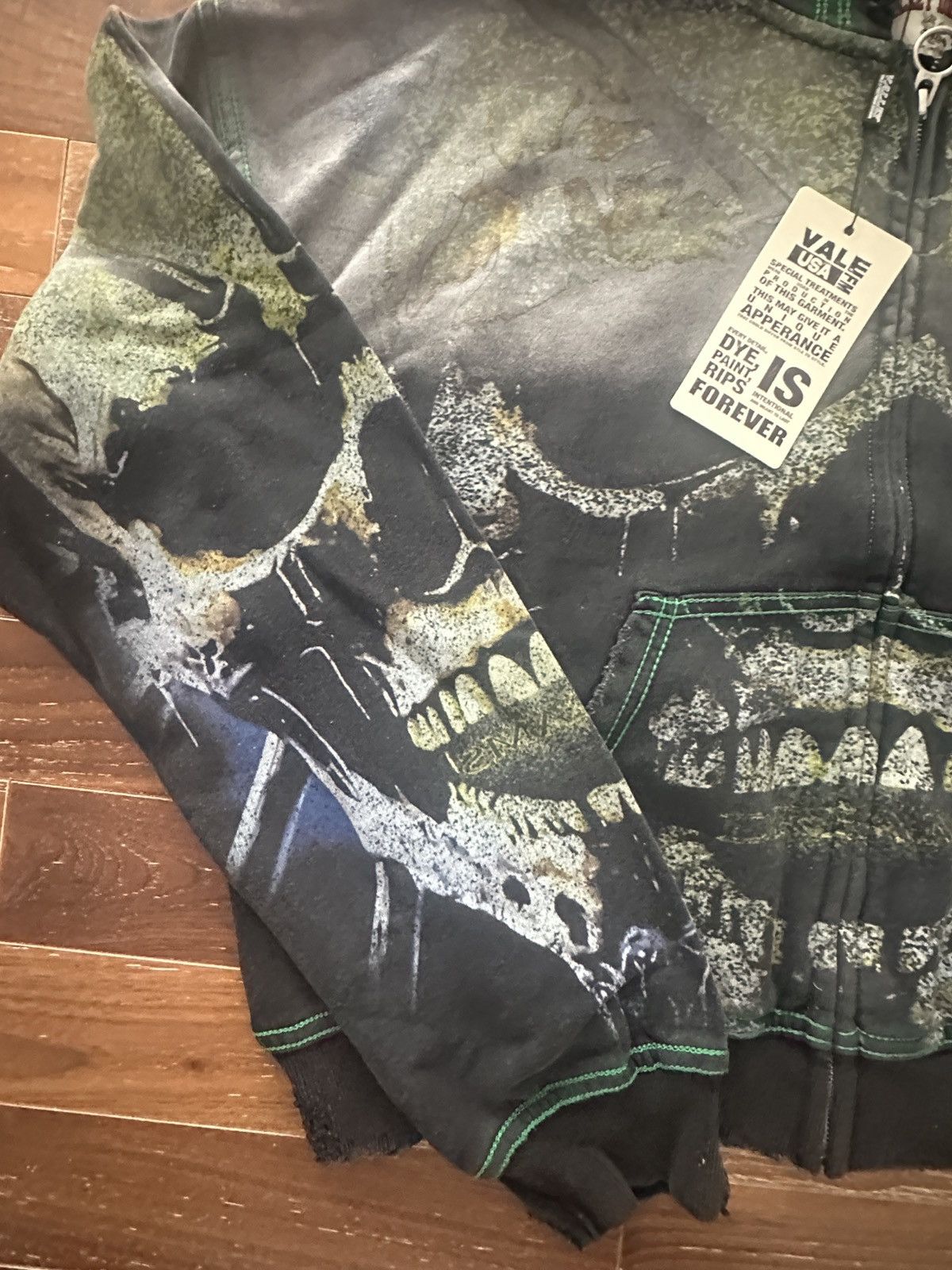 Vale Vale Gravedigger Zip Up Hoodie Size US M / EU 48-50 / 2 - 3 Thumbnail
