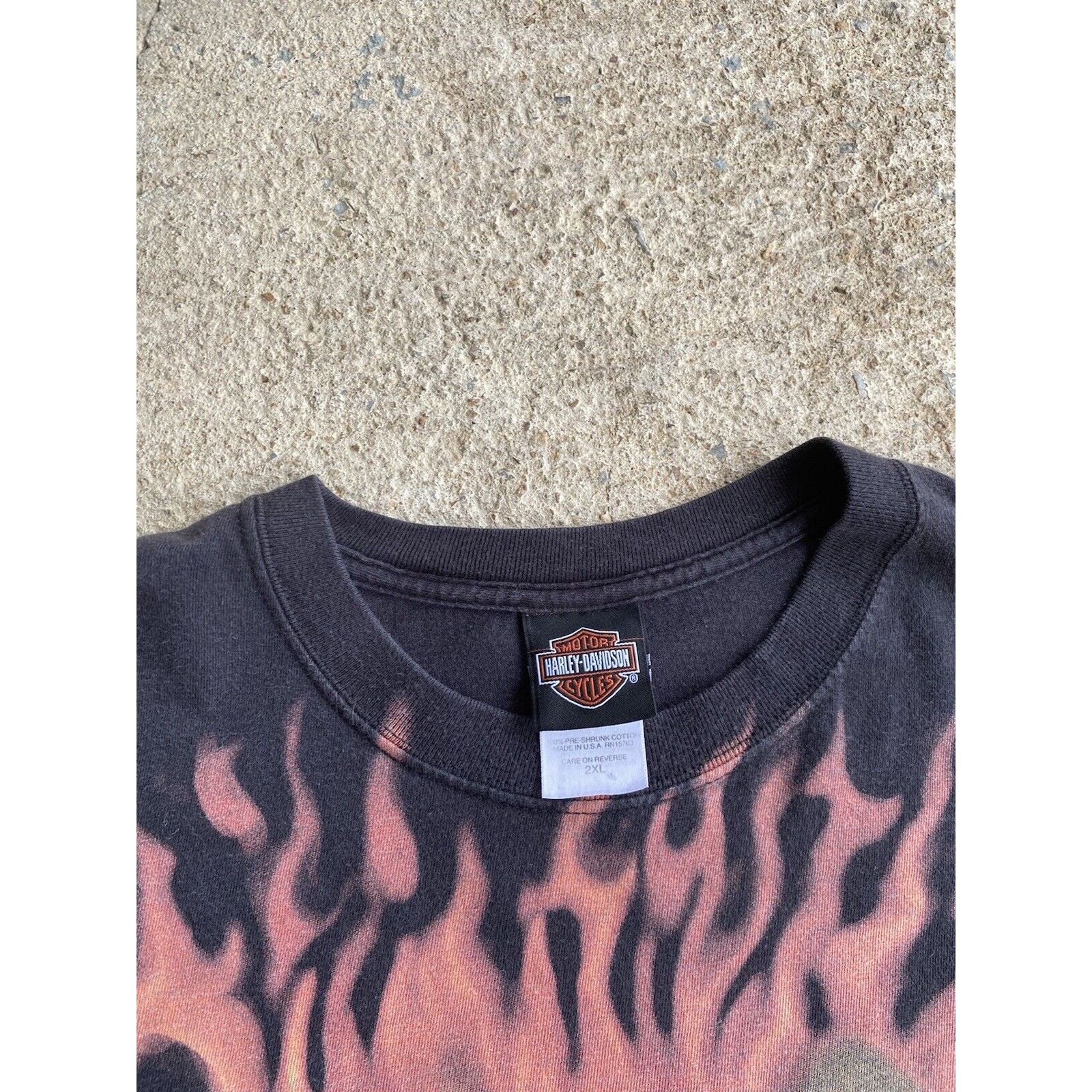 Harley Davidson Vintage Y2K Harley Davidson Clown Double Sided Shirt Size US XXL / EU 58 / 5 - 6 Thumbnail