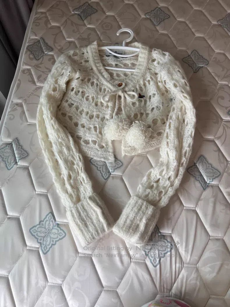 Vivienne Westwood Vivienne Westwood Knit Cardigan with 74% Alpaca Wool, 13% Size S / US 4 / IT 40 - 5 Thumbnail