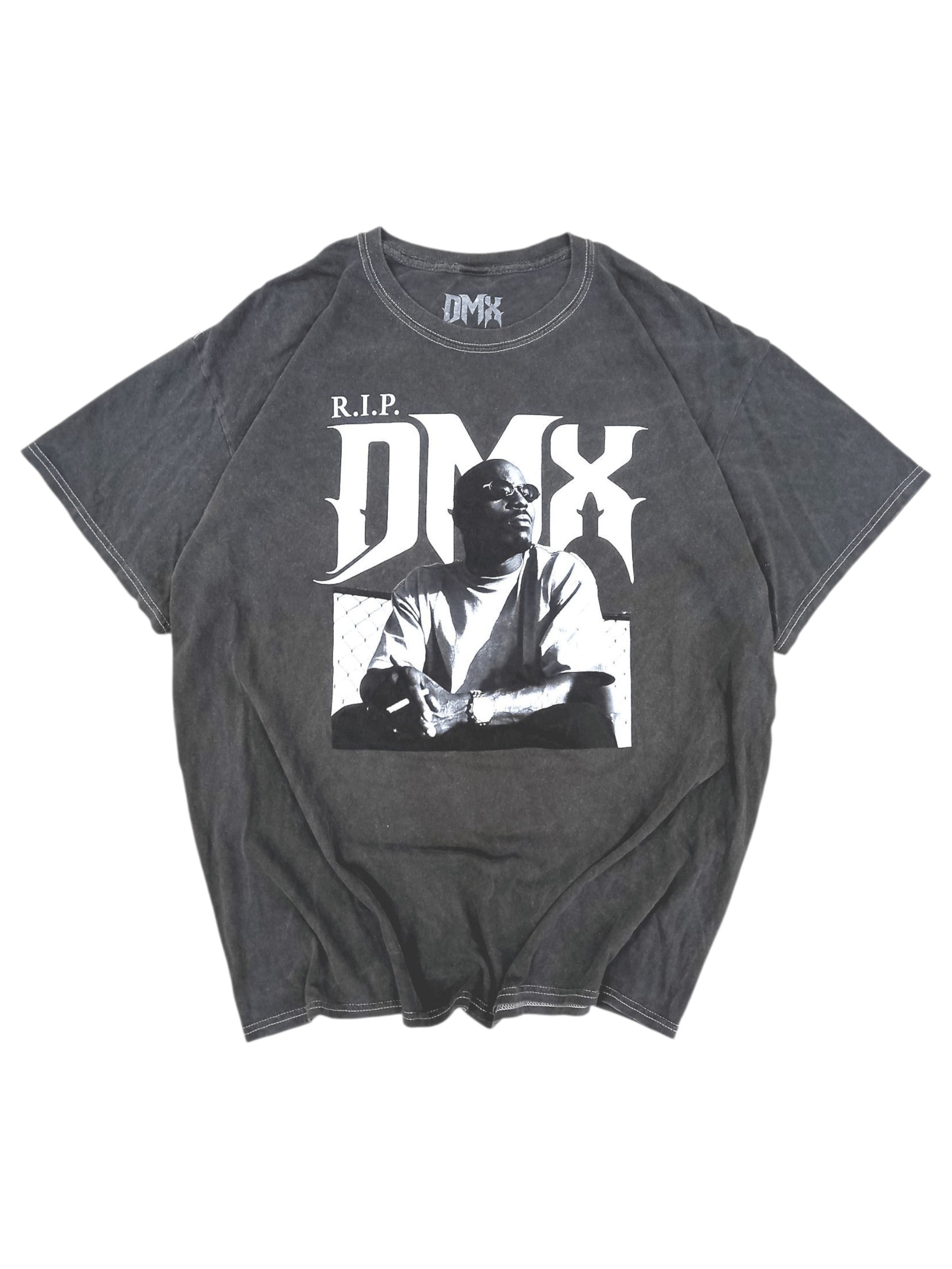 Rap Tees Black Washed RIP DMX Rap Tee Size US XL / EU 56 / 4 - 1 Thumbnail