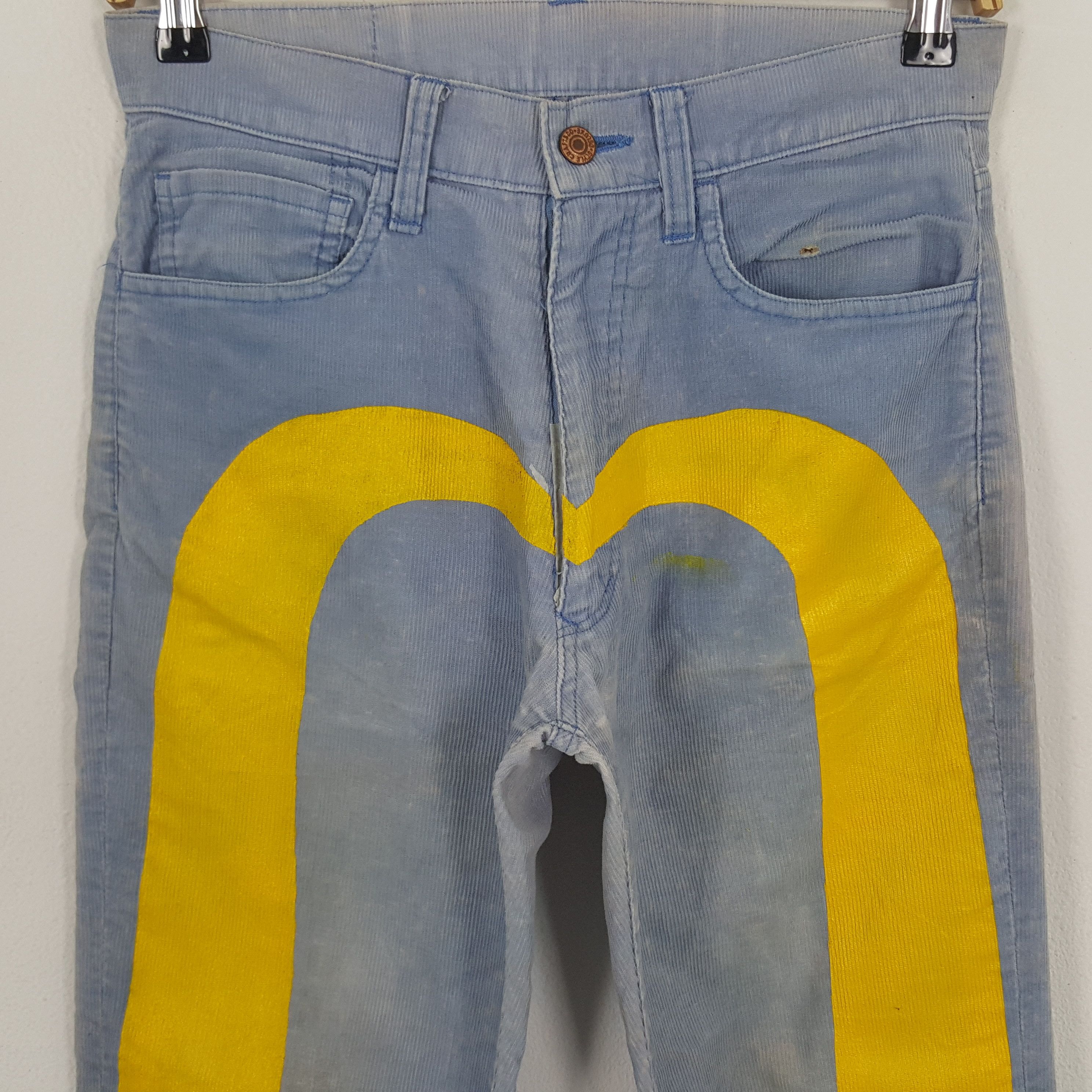 If Six Was Nine × Japanese Brand × Vintage Vintage Evisu Japanese Brand Daicock Custom Art Jeans Size US 28 / EU 44 - 2 Thumbnail