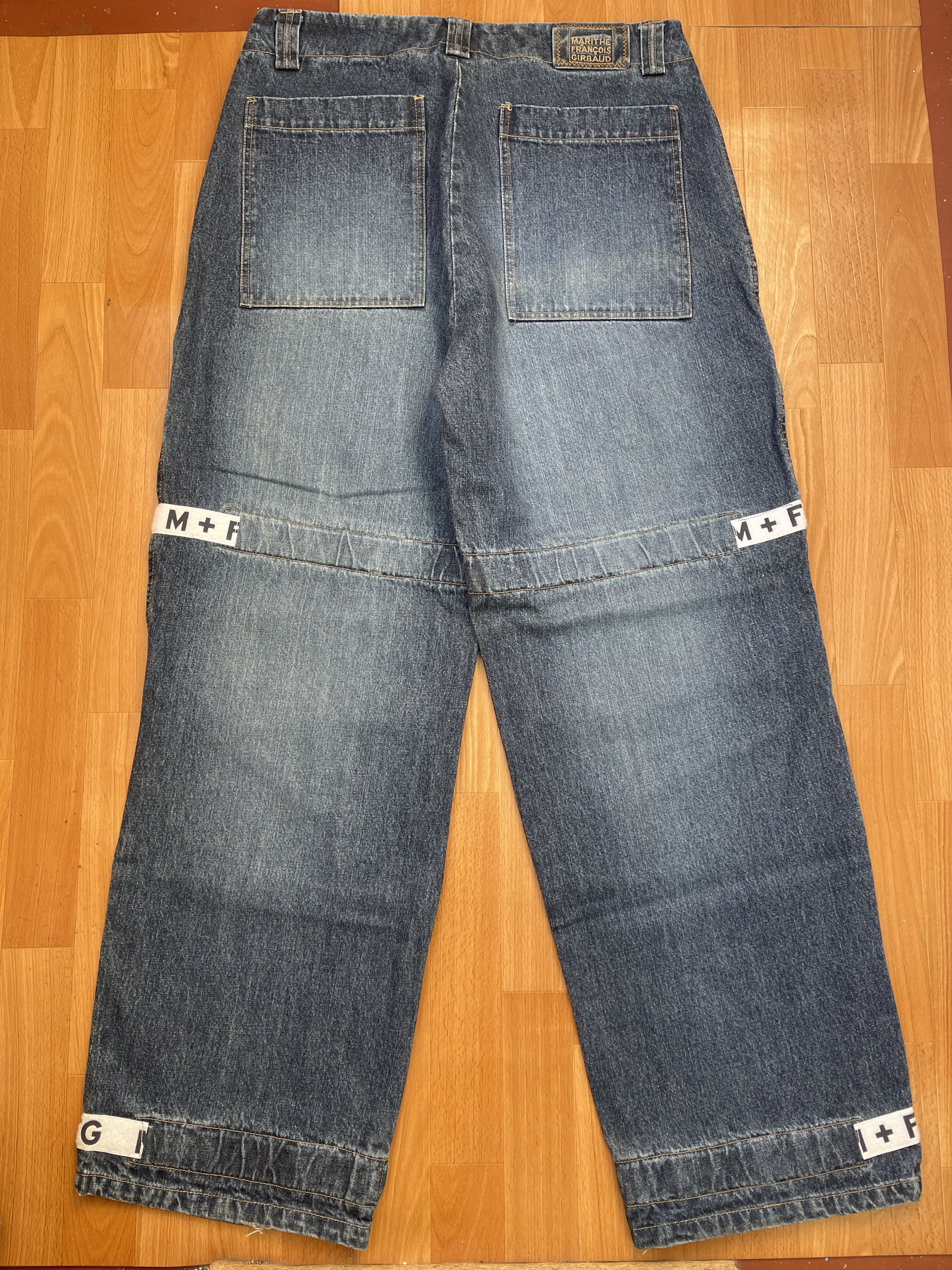 Marithe + Francois Girbaud Marithe Francois Girbaud jeans, vintage baggy 90s hip hop 36 Size US 36 / EU 52 - 2 Thumbnail