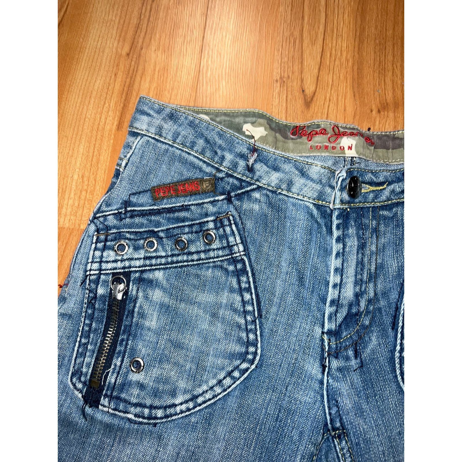 Pepe Jeans Y2K Womens Pepe Jeans London Pants Bottoms 2000s Size 25 Size 25" / US 0 / IT 36 - 5 Thumbnail