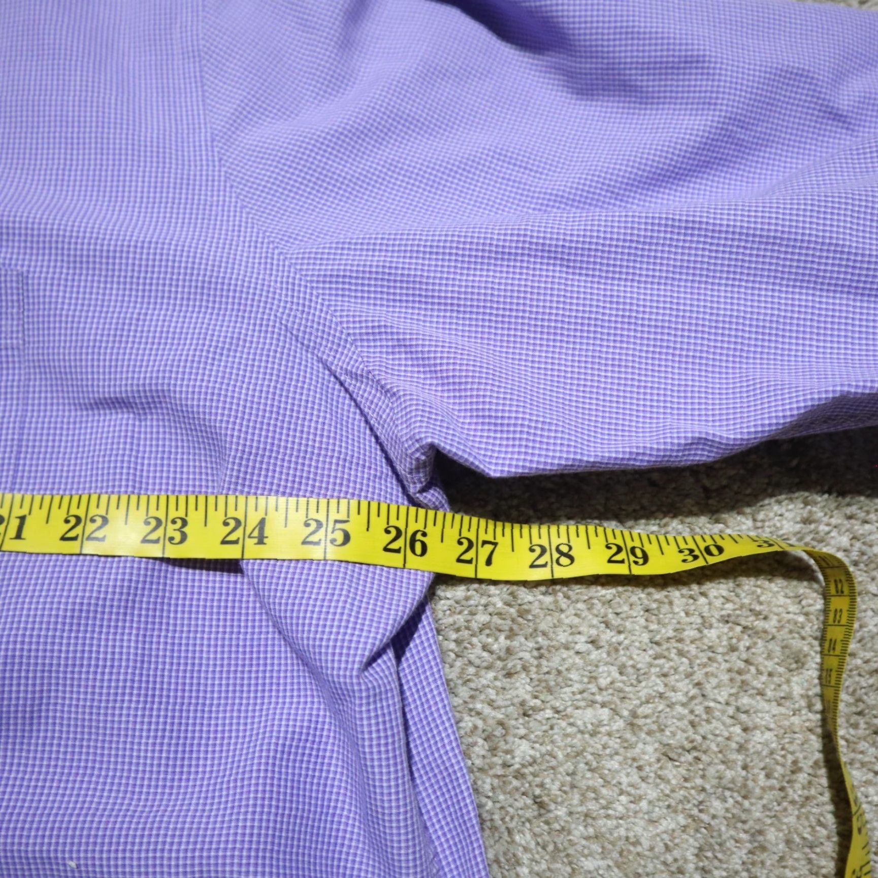 Croft & Barrow Croft & Barrow Shirt Button-Up Long Sleeve 2XL Purple Men Size US XXL / EU 58 / 5 - 5 Thumbnail