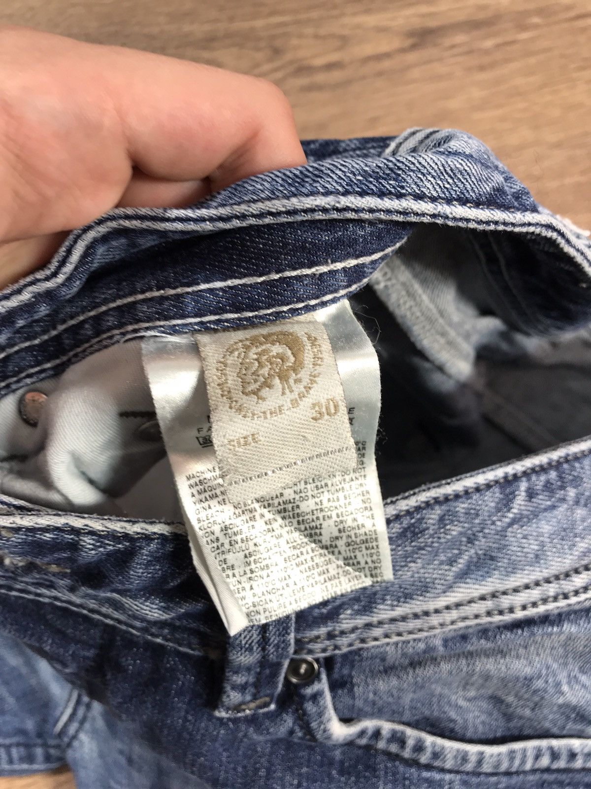 Diesel × Vintage Vintage Diesel Darron Denim Pants Jeans Size US 30 / EU 46 - 10 Thumbnail