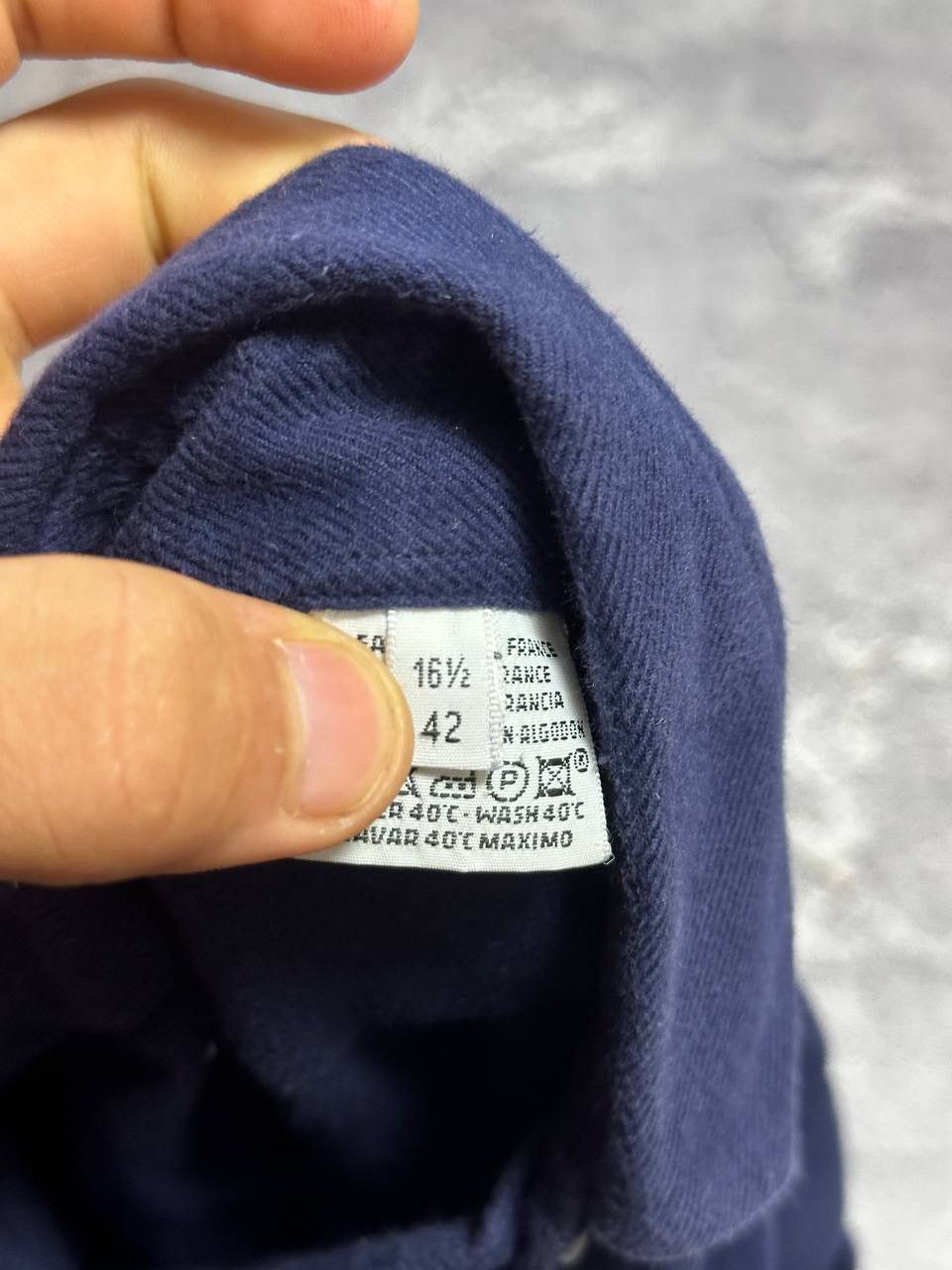 Hermes Hermes Shirt Blue Size US L / EU 52-54 / 3 - 8 Thumbnail