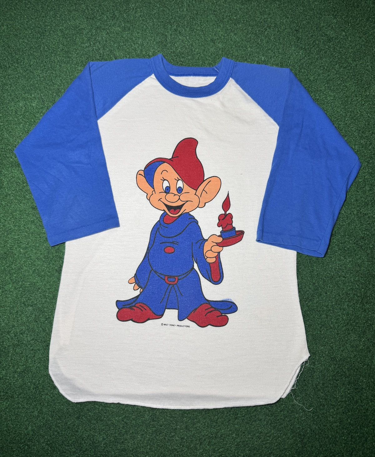 Disney × Vintage Vintage 80s Snow White 7 Dwarves Dopey RARE Disney T Shirt Size US M / EU 48-50 / 2 - 1 Thumbnail