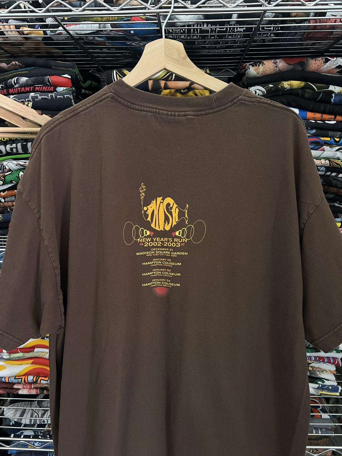 Band Tees 2002 Phish New Year’s Run Tour Tee Size US XXL / EU 58 / 5 - 2 Thumbnail