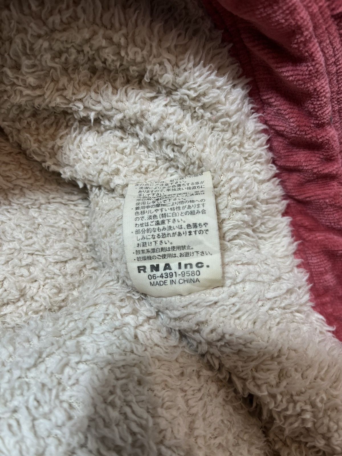 Designer × Japanese Brand RNA inc. Japan Corduroy Crop Jacket Sherpa Collar Size US M / EU 48-50 / 2 - 9 Thumbnail