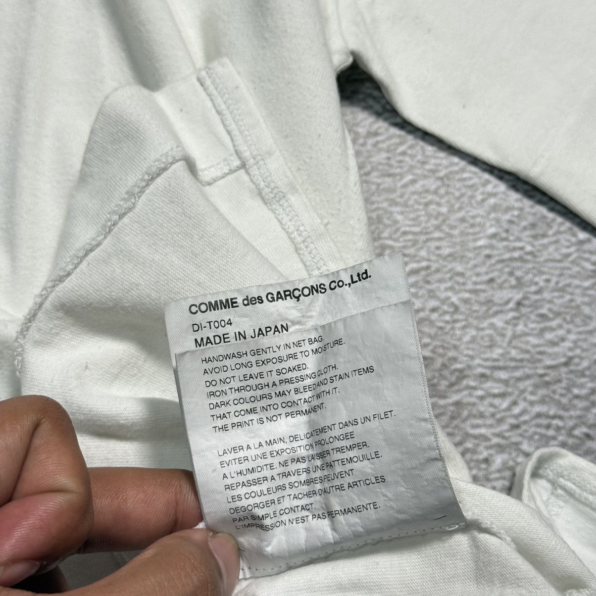 Comme des Garcons Homme Deux COMME des GARÇONS HOMME DEUX 2022 SIDE SLIT T-Shirt Size US M / EU 48-50 / 2 - 6 Thumbnail