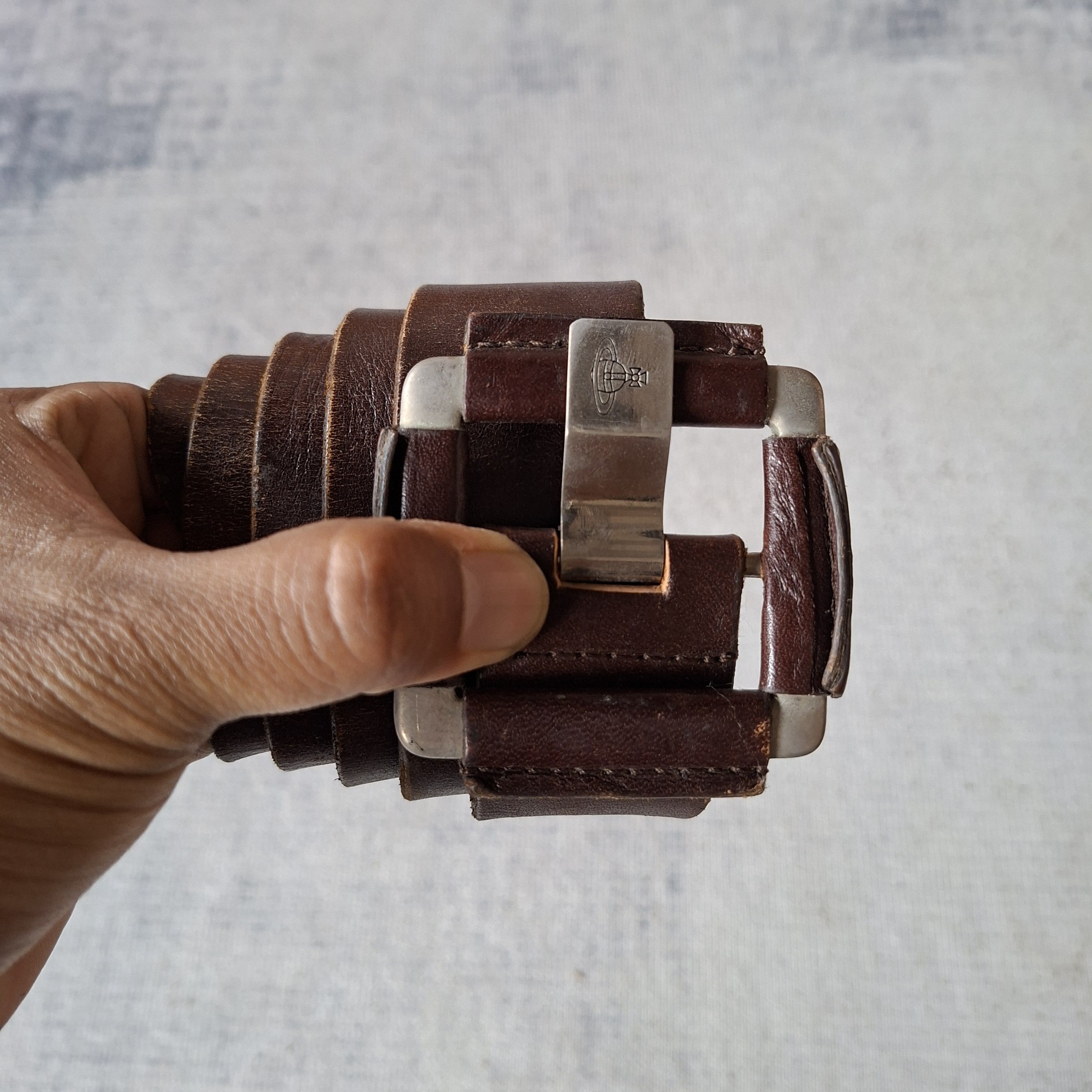 Vivienne Westwood 💥 Vintage vivienne westwood garrison soft leather belt Size ONE SIZE - 3 Thumbnail