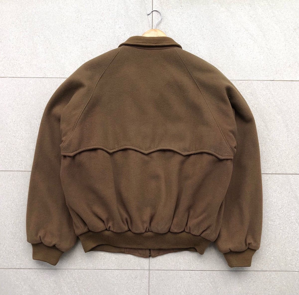 Vintage Vintage University Shop Men’s Brown Bomber Jacket Size US M / EU 48-50 / 2 - 3 Thumbnail