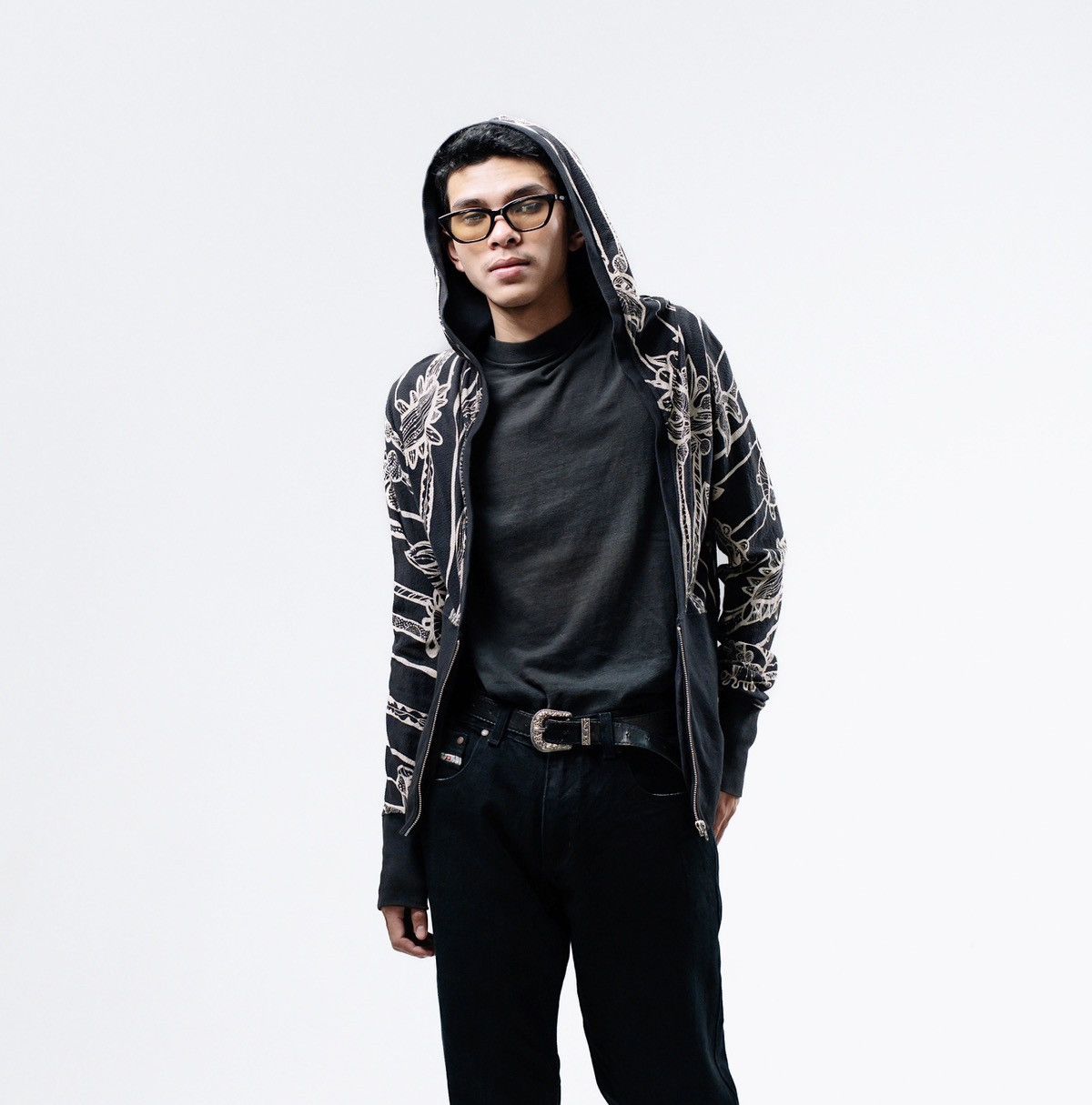 Diesel DIESEL PRINTED CARDIGAN Y2K Size US S / EU 44-46 / 1 - 3 Thumbnail