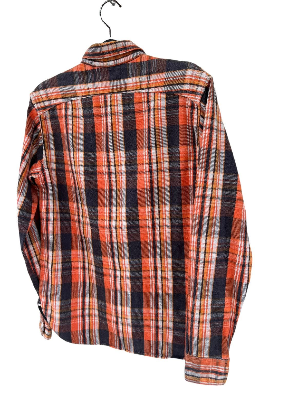 Flannel Fob Factory Japan Selvedge Gusset Check Flannel Work Shirt Size US M / EU 48-50 / 2 - 15 Thumbnail