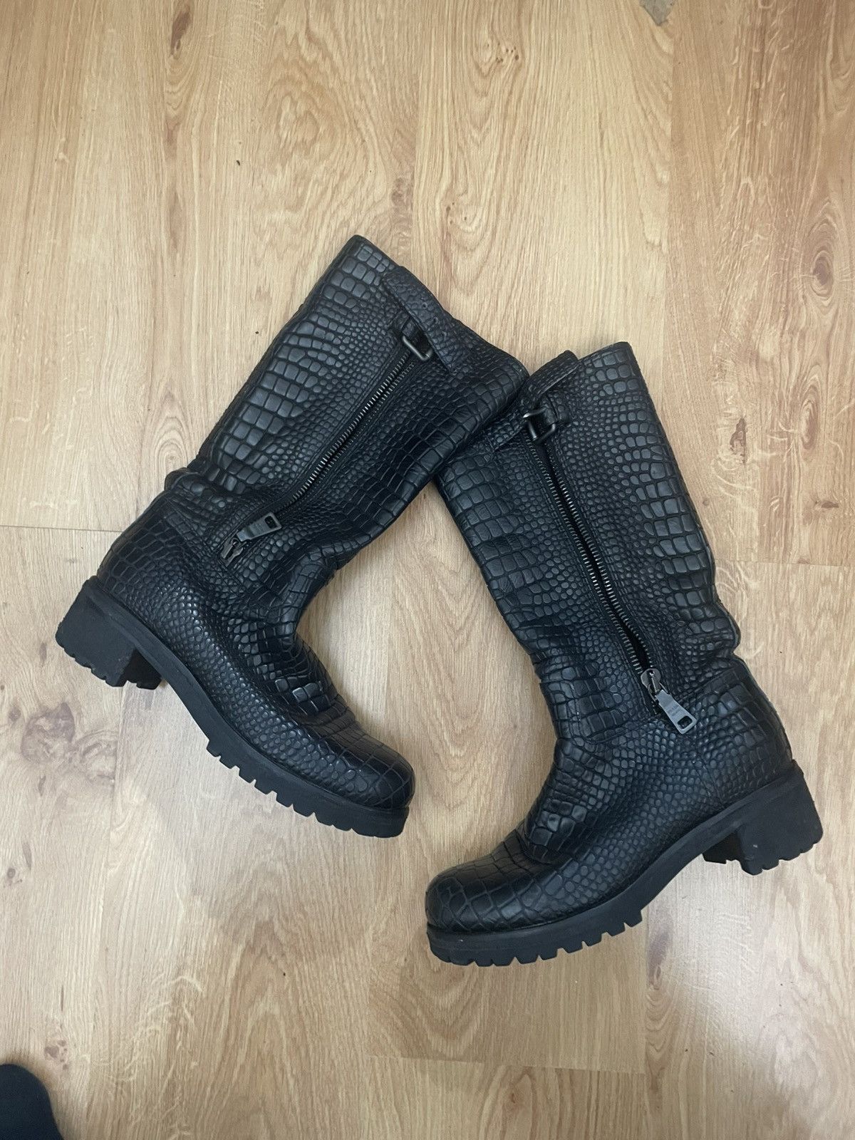 Prada Prada crocodile Boots Size US 8 / IT 38 - 5 Thumbnail