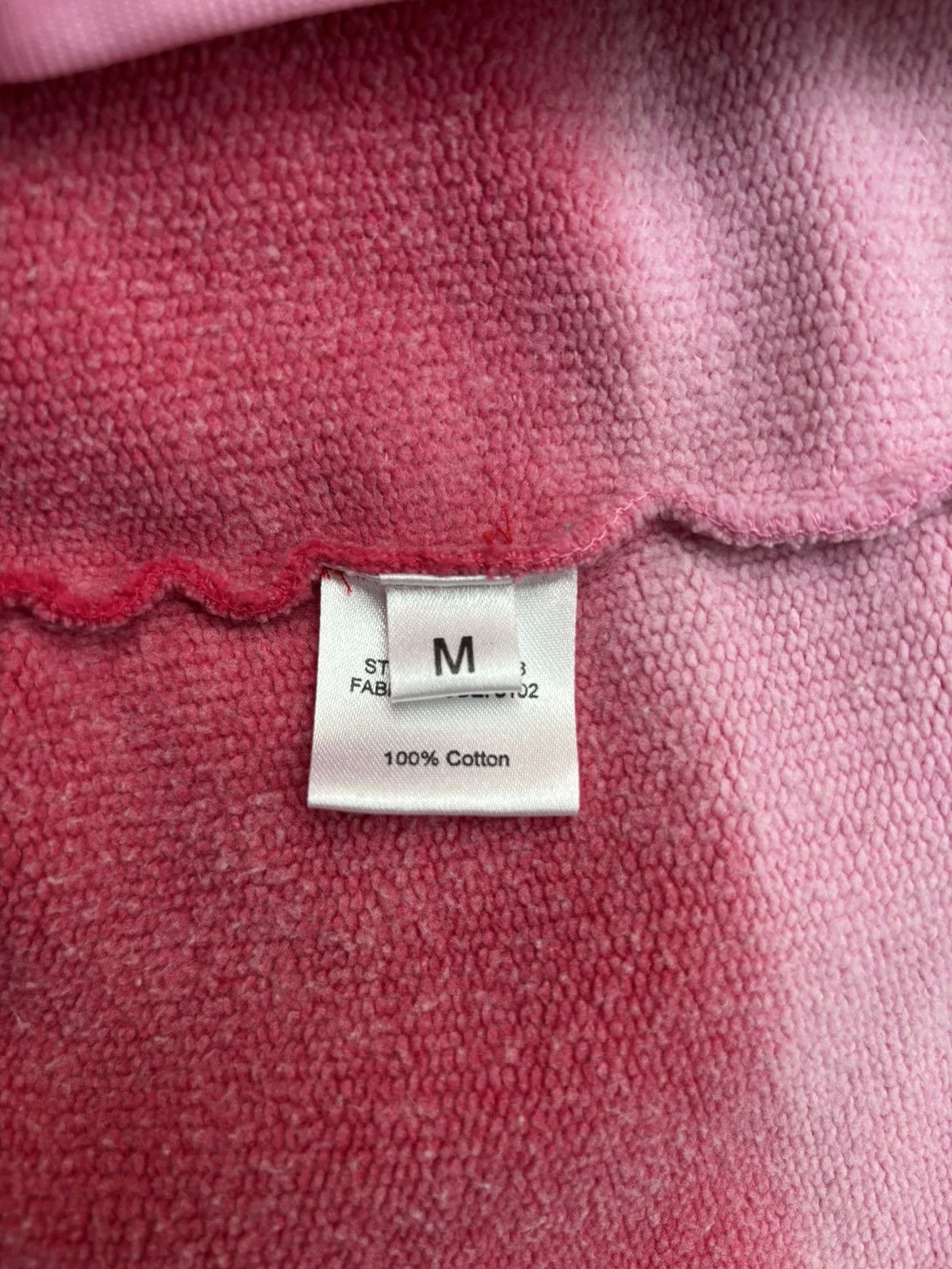 Raf Simons Raf Simons Dip Dye Red/Pink Crewneck Sweatshirt US M Size US M / EU 48-50 / 2 - 7 Thumbnail