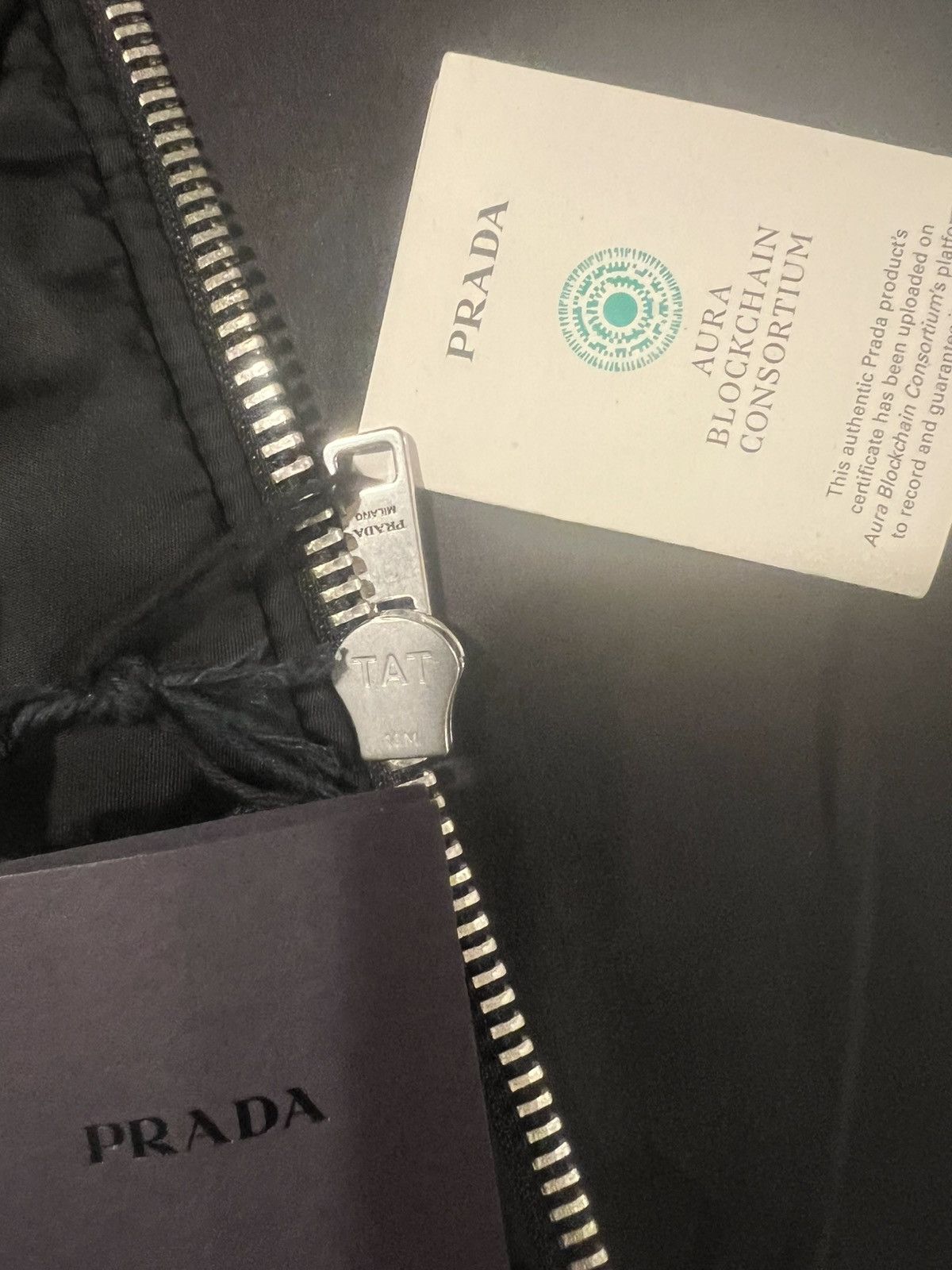 Prada Prada raf simons triangle leather jacket. S. $12500 Size US S / EU 44-46 / 1 - 13 Thumbnail
