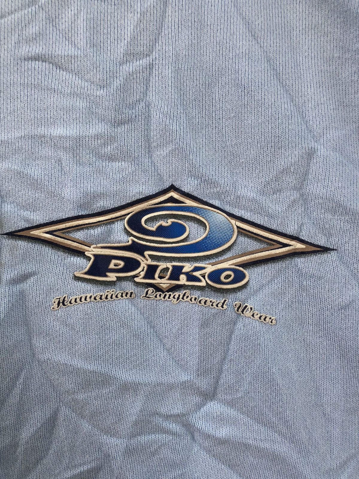 Japanese Brand × Vintage 🔥Vintage Glitter Piko Hawaiian Longboard Wear Sweatshirts Size US L / EU 52-54 / 3 - 15 Thumbnail