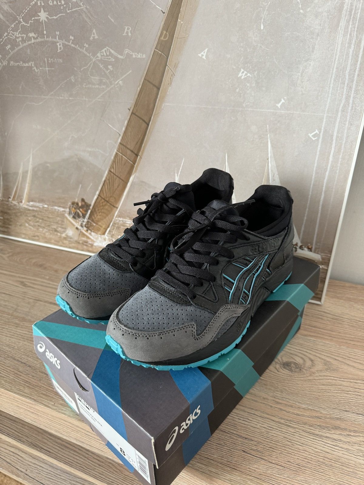 Asics ASICS x Kith Gel-Lyte 5 Leatherback Ronnie Feig Size US 8 / EU 41 - 3 Thumbnail