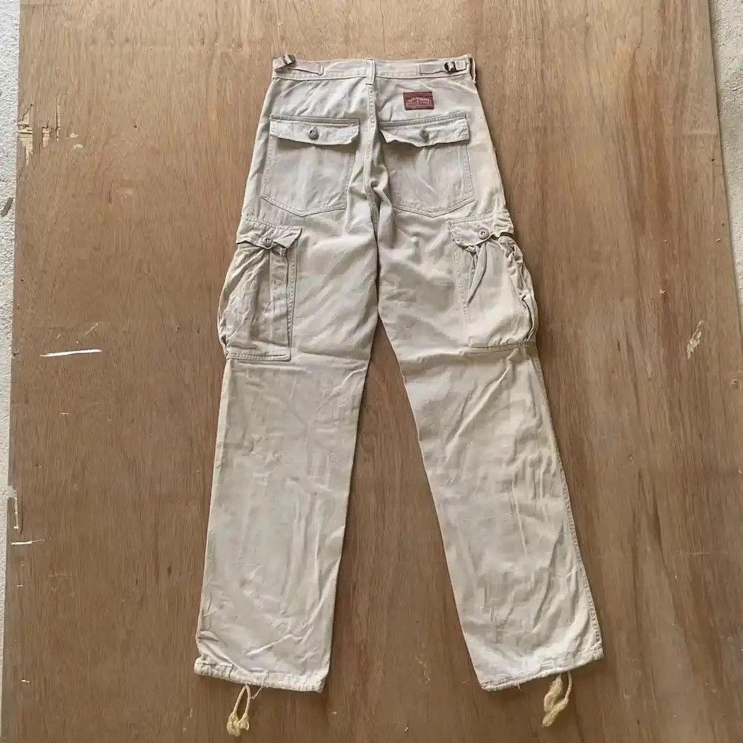 Le Grande Bleu (L.G.B.) KHAKI JUNGLE TROUSERS UTILITY TALON TACTICAL CARGO PANTS Size US 27 - 12 Thumbnail