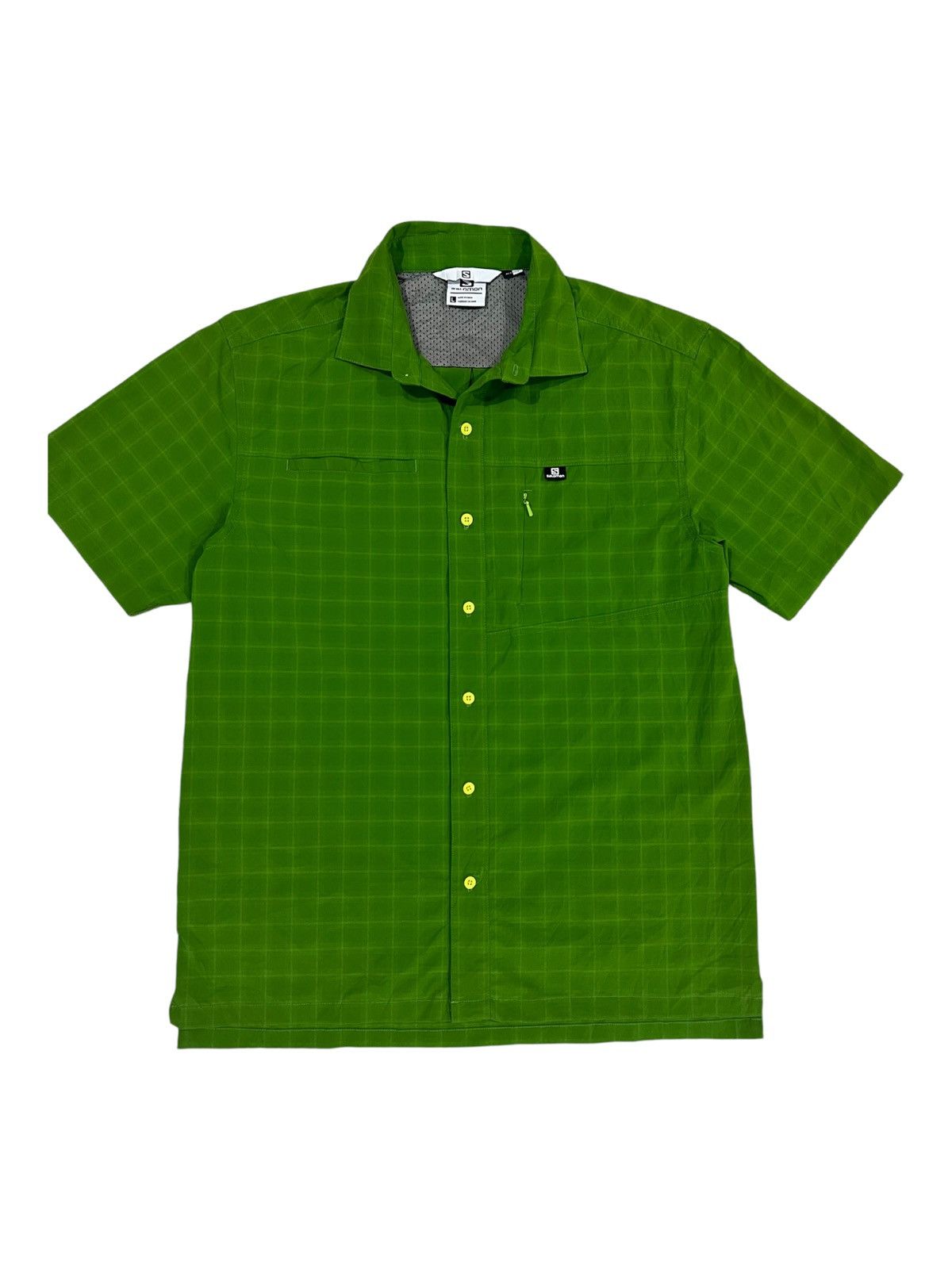 Salomon Salomon Active Lite Gorp Core Nylon Performance Button Shirt Size US L / EU 52-54 / 3 - 1 Thumbnail