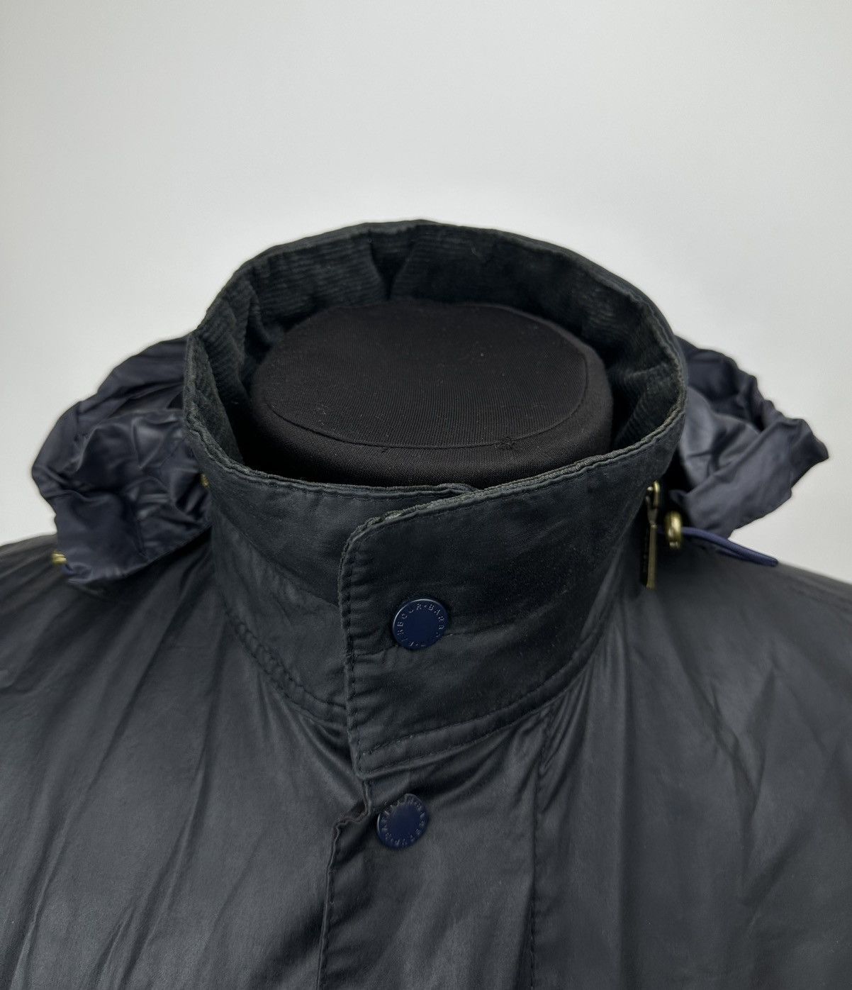 Barbour Barbour Tailored Sapper Waxed Jacket Black - Size Medium Size US M / EU 48-50 / 2 - 2 Thumbnail