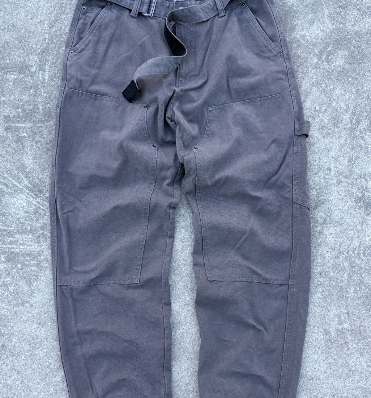 Vintage Vintage Y2K work wear streetwear wide avantgarde jeans Size US 34 / EU 50 - 4 Thumbnail