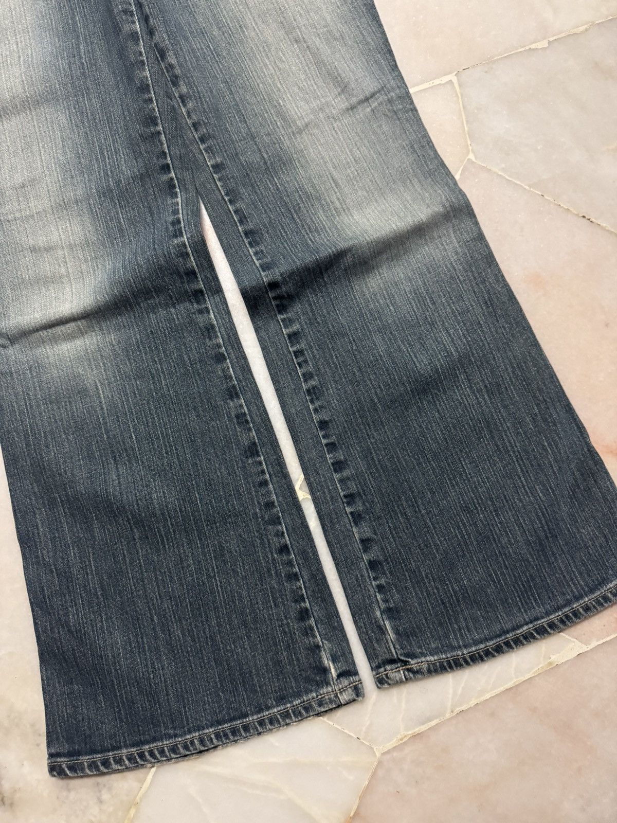 Vintage 💥FLARED💥BALENCIAGA JUNYAWATANABE STYLE BELLBOTTOM BY GAP Size US 31 - 6 Thumbnail