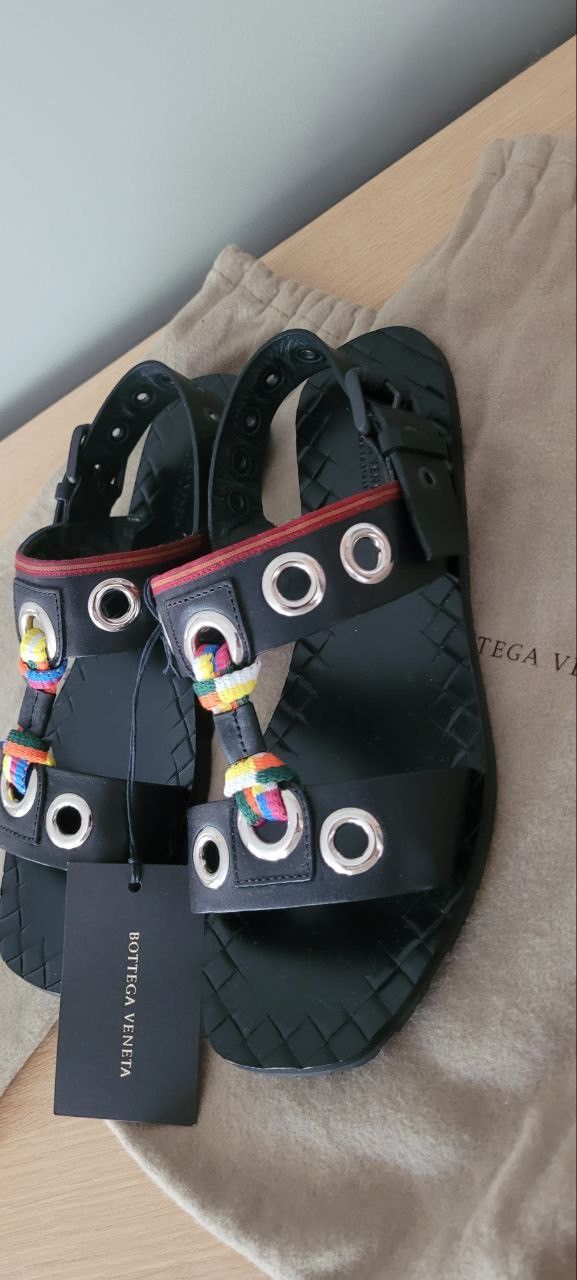 Bottega Veneta Bottega Veneta Leather Sandals Size US 9 / IT 39 - 4 Thumbnail