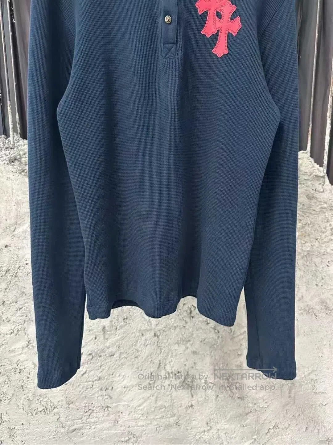 Chrome Hearts chrome hearts waffle long sleeve henley shirt. Size US S / EU 44-46 / 1 - 4 Thumbnail