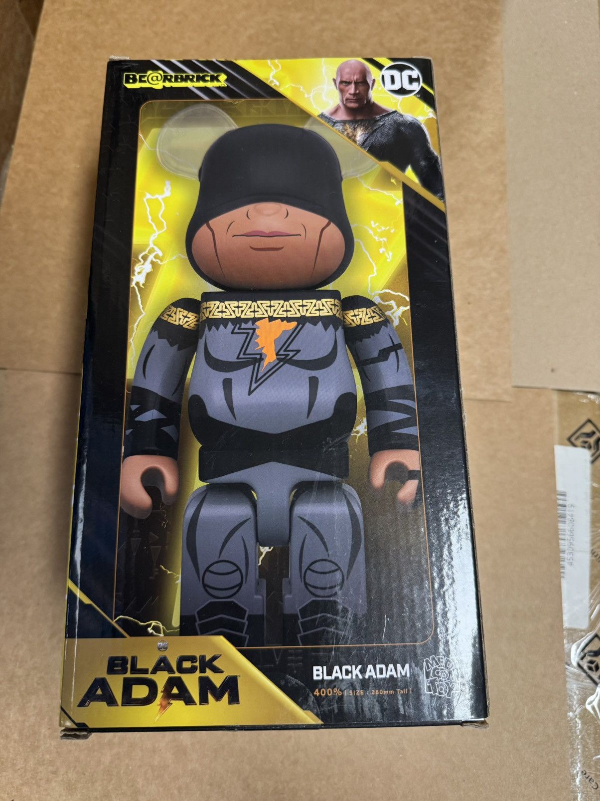 Medicom Toy Bearbrick x Black Adam (Black Adam) 400% Size ONE SIZE - 2 Thumbnail