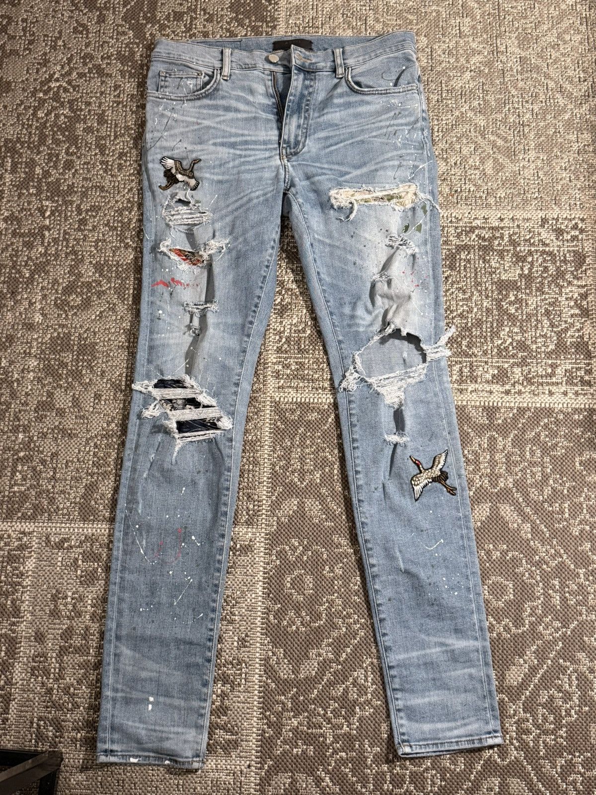Amiri Amiri stork limited jeans Size US 33 - 1 Thumbnail