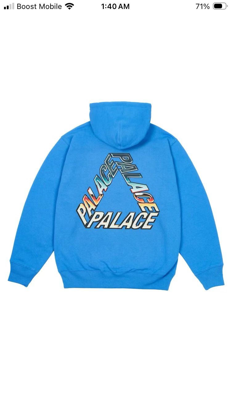 Palace Palace Chrome P3 Hood Palatial Blue Size US M / EU 48-50 / 2 - 1 Thumbnail
