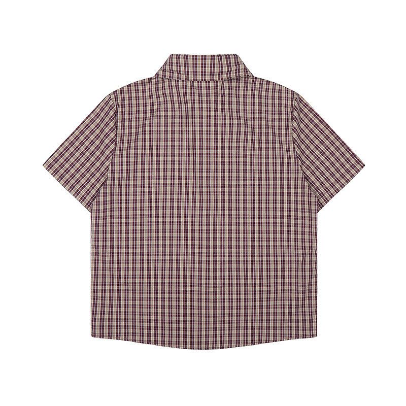 Japanese Brand American Retro Plaid Shirt with Graffiti Print Size US M / EU 48-50 / 2 - 2 Thumbnail