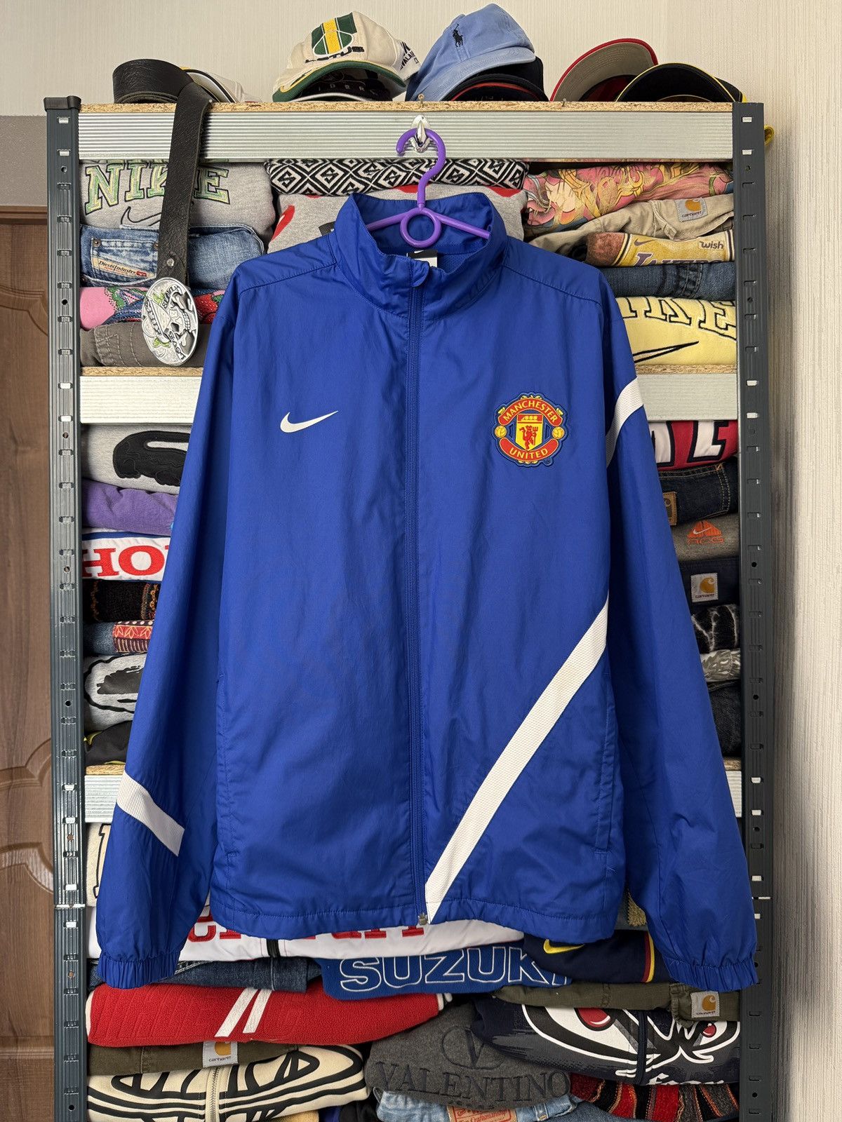 Nike Nike Manchester United Jacket Training Soccer Top Full Zip Size US XL / EU 56 / 4 - 1 Thumbnail