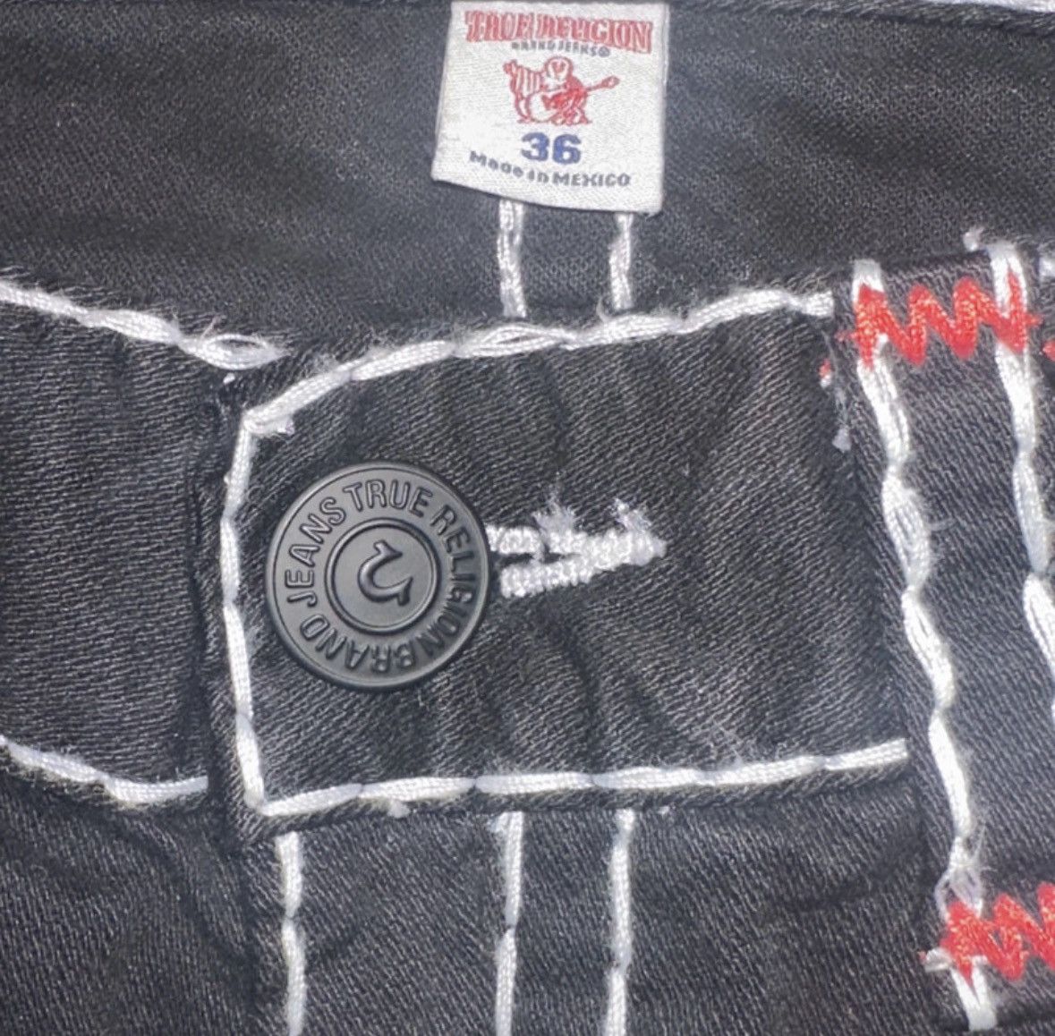 True Religion True Religion Super T Jeans Size US 36 / EU 52 - 4 Thumbnail
