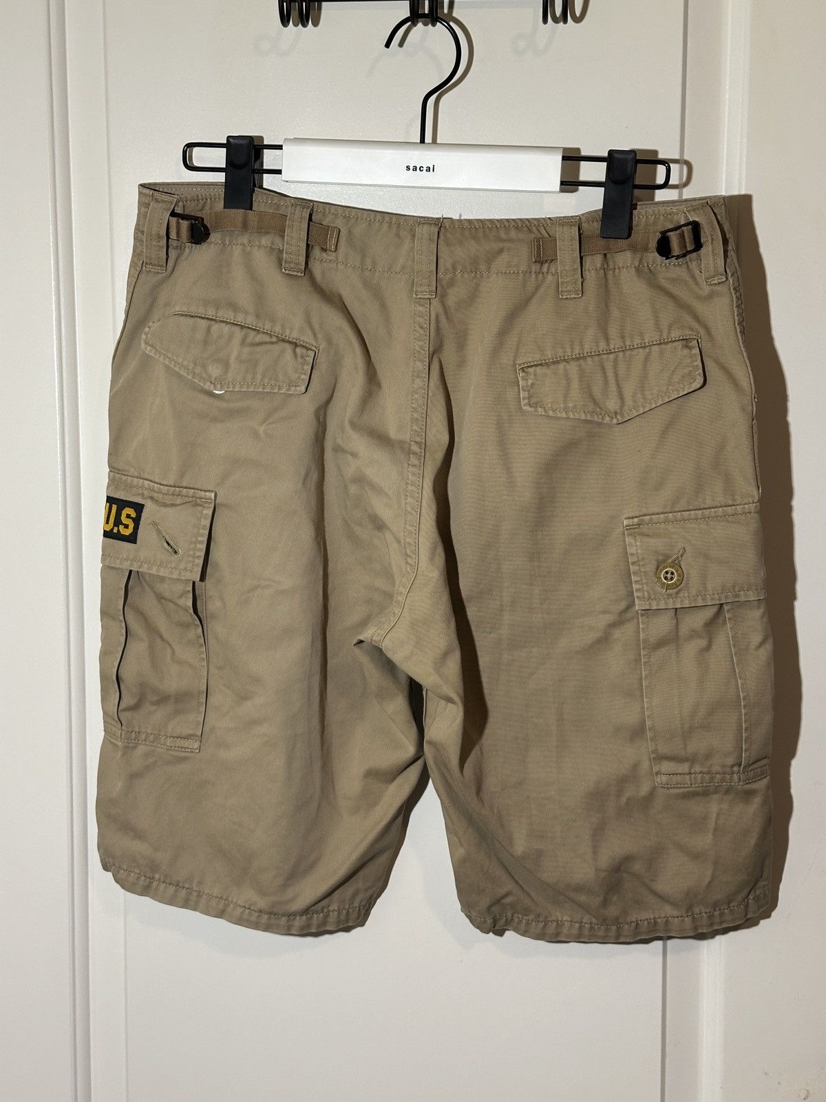 Bape × Wtaps A Bathing Ape Ursus Bape BDU Shorts Beige M Size US 30 / EU 46 - 2 Thumbnail