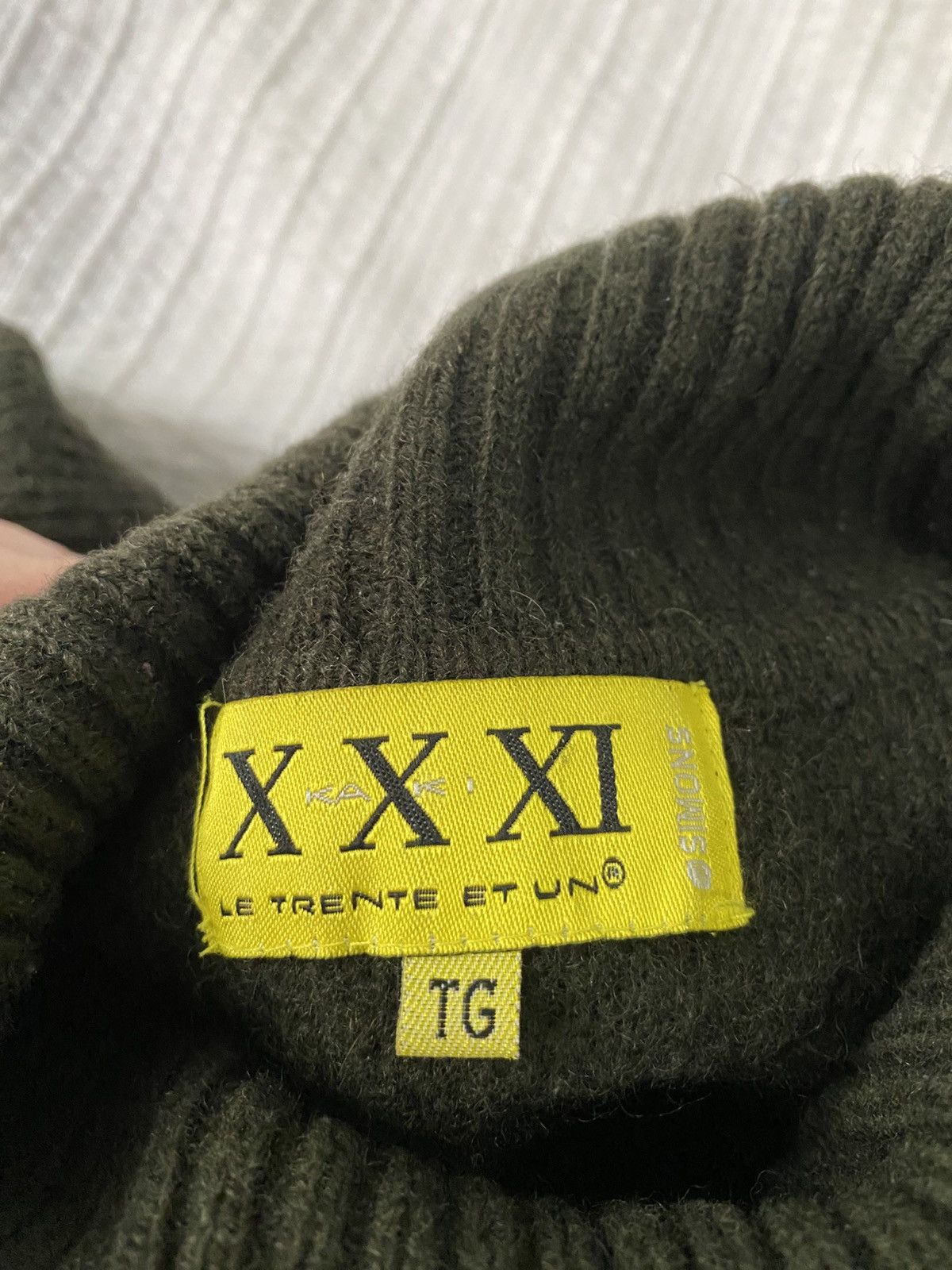 Vintage Vintage forest green wool turtle neck Size US XL / EU 56 / 4 - 4 Thumbnail