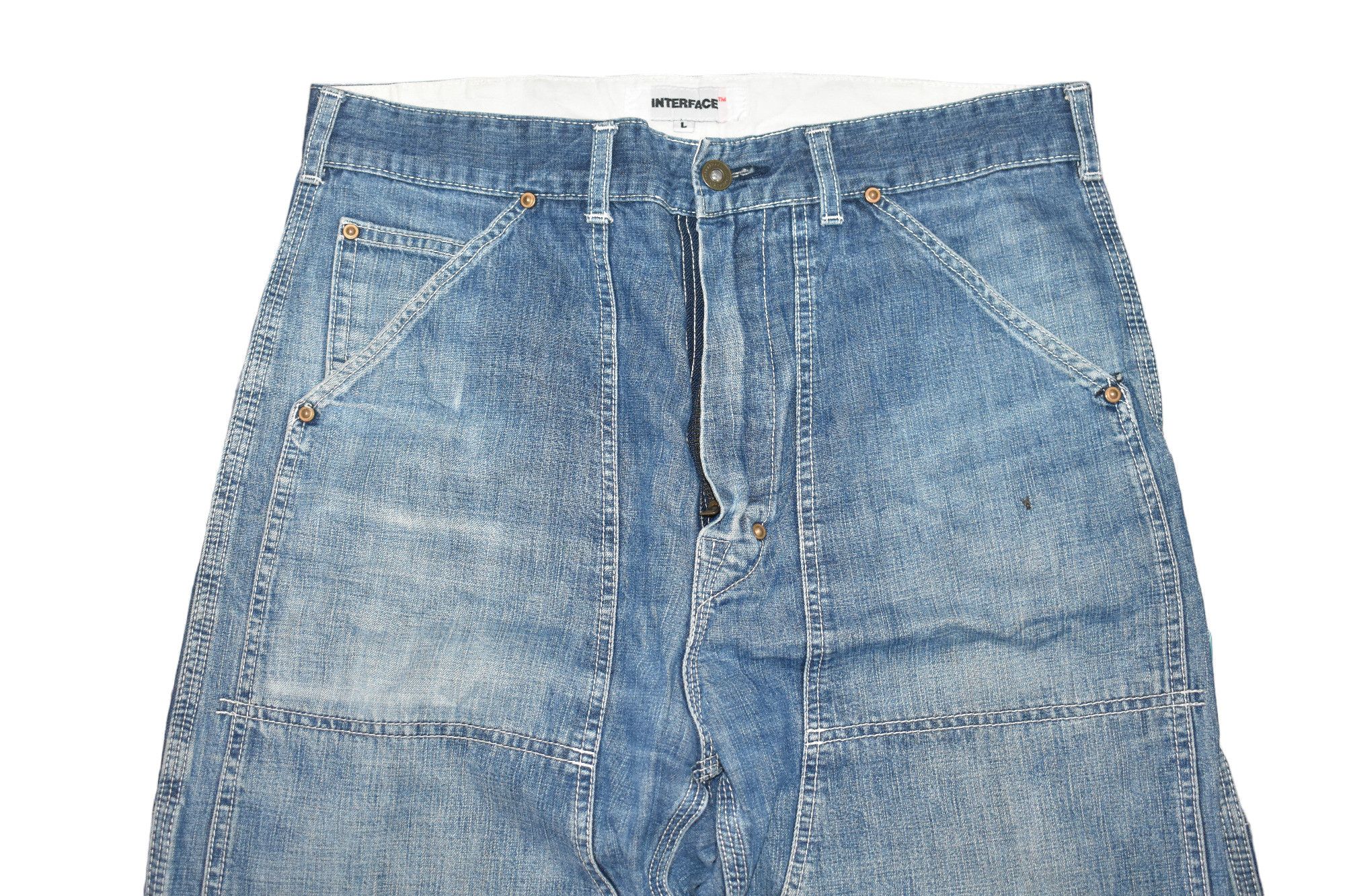 If Six Was Nine × Japanese Brand × Jean Vintage Interface Japanese Carpenter Denim size 31 Size US 31 - 2 Thumbnail
