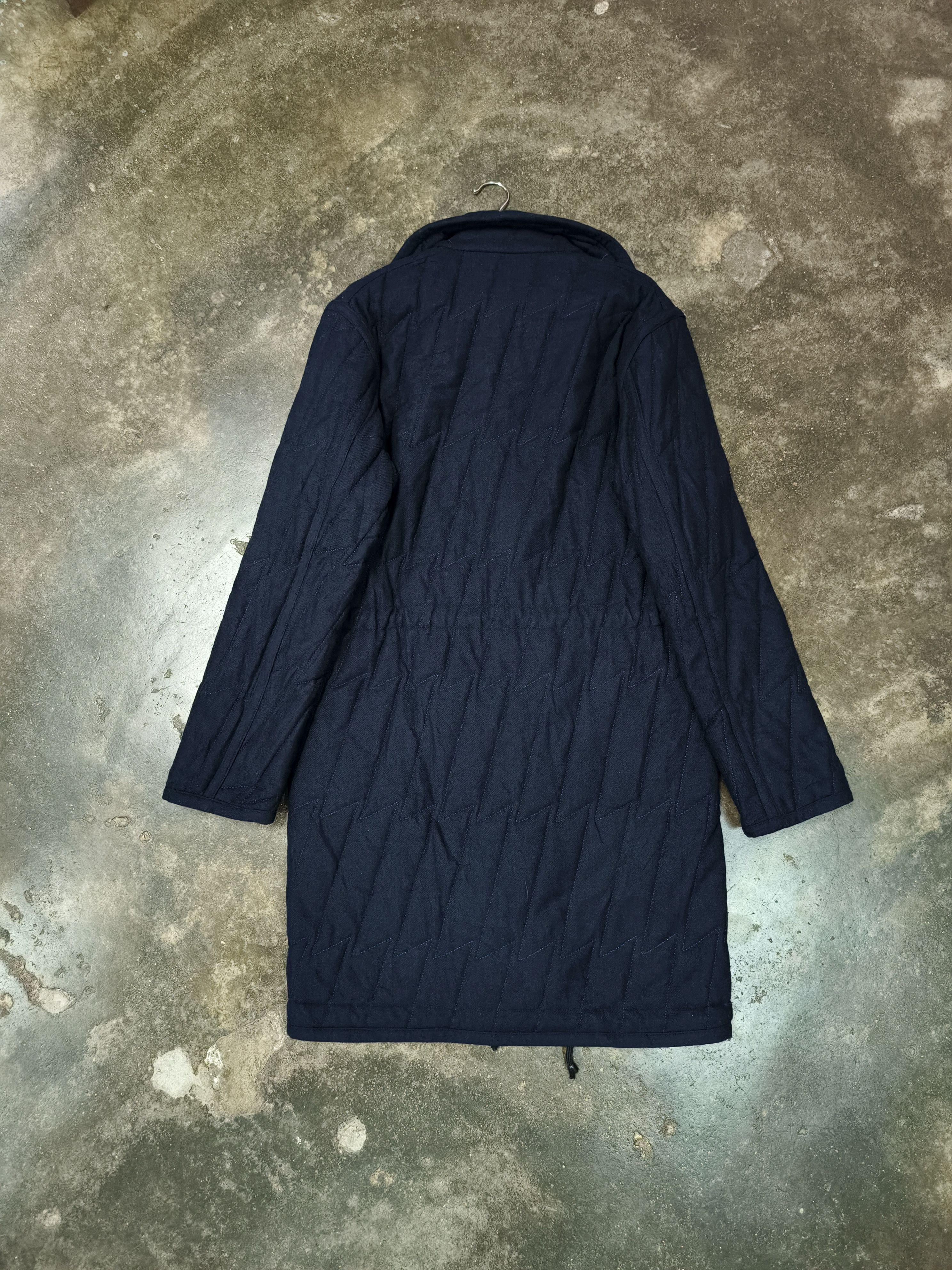 Dirk Bikkembergs EMBERGSBIKKEM by DIRK BIKKEMBERGS QUILTED OVERCOAT JACKET Size US S / EU 44-46 / 1 - 7 Thumbnail