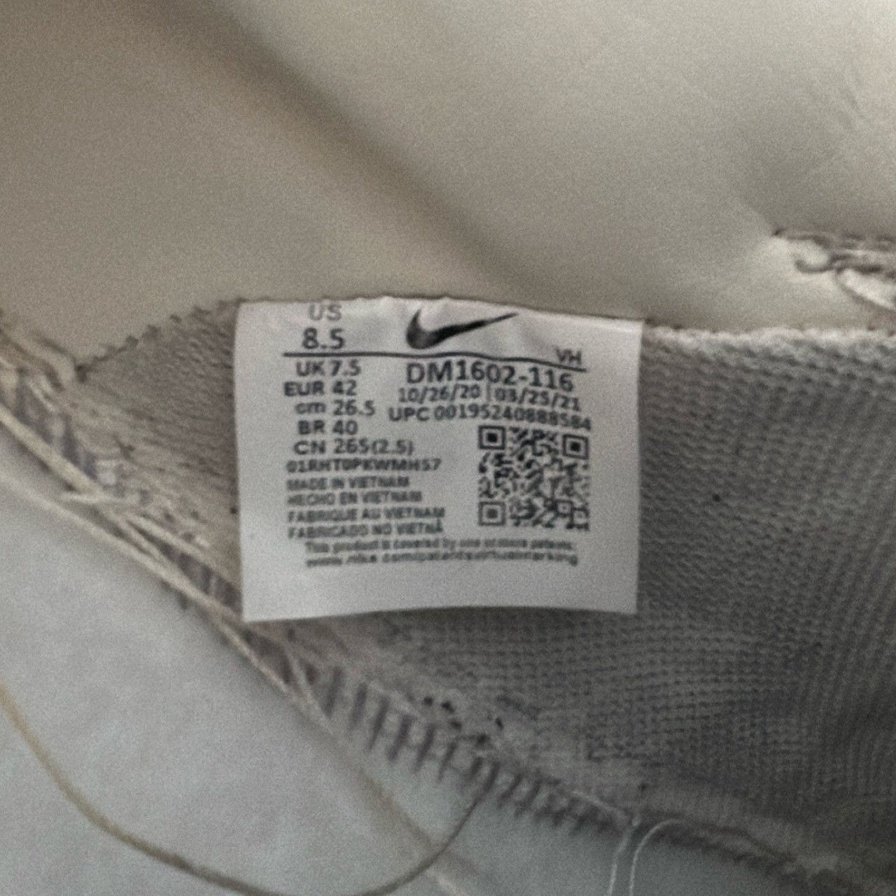 Nike × Off-White Dunk Low Off-White Lot 26 Size US 8.5 / EU 41-42 - 8 Thumbnail