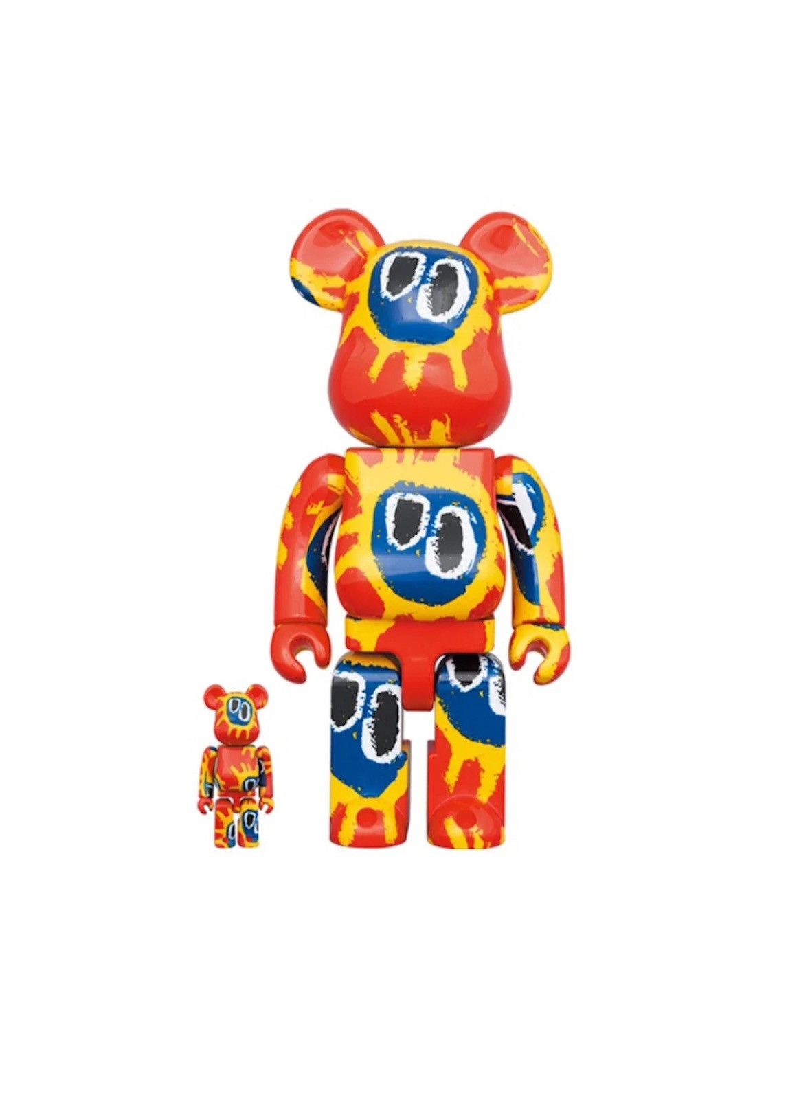 Medicom Toy Bearbrick x Primal Scream (Screamadelica) 100% & 400% Set Size ONE SIZE - 1 Thumbnail
