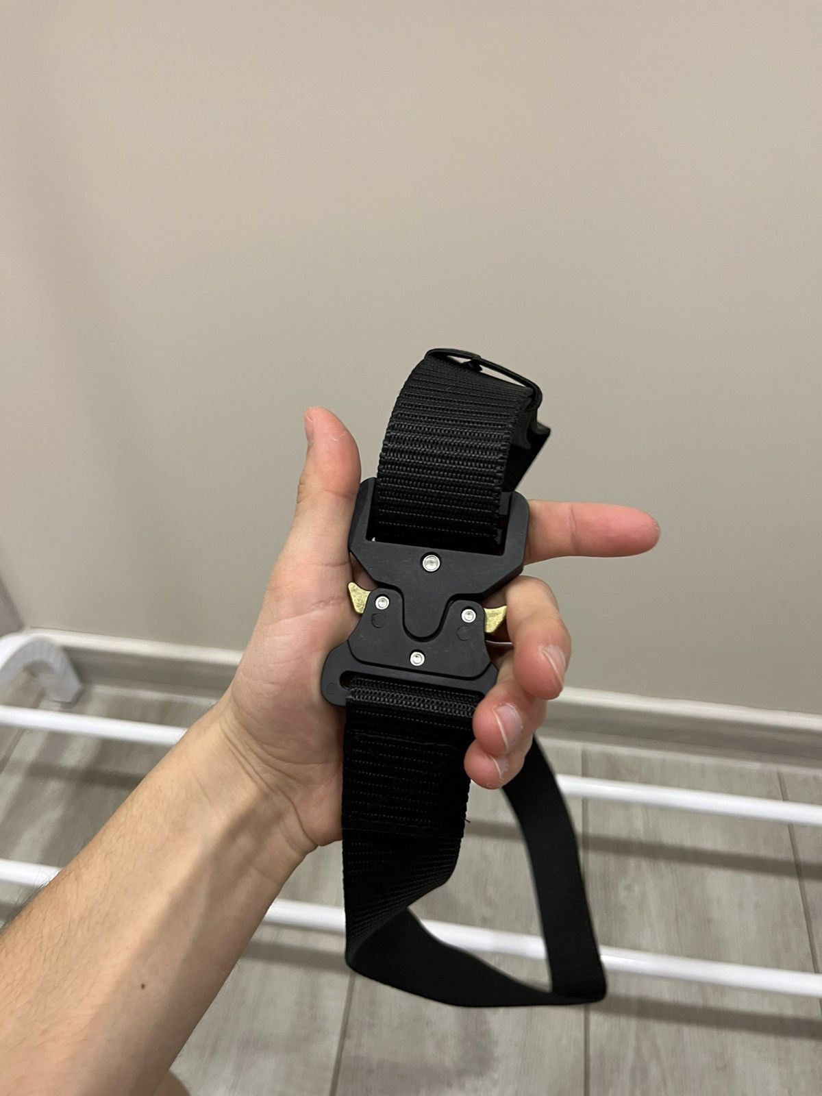1017 ALYX 9SM Vintage Y2K alyx style Military tactical belt Black buckle Size ONE SIZE - 3 Thumbnail
