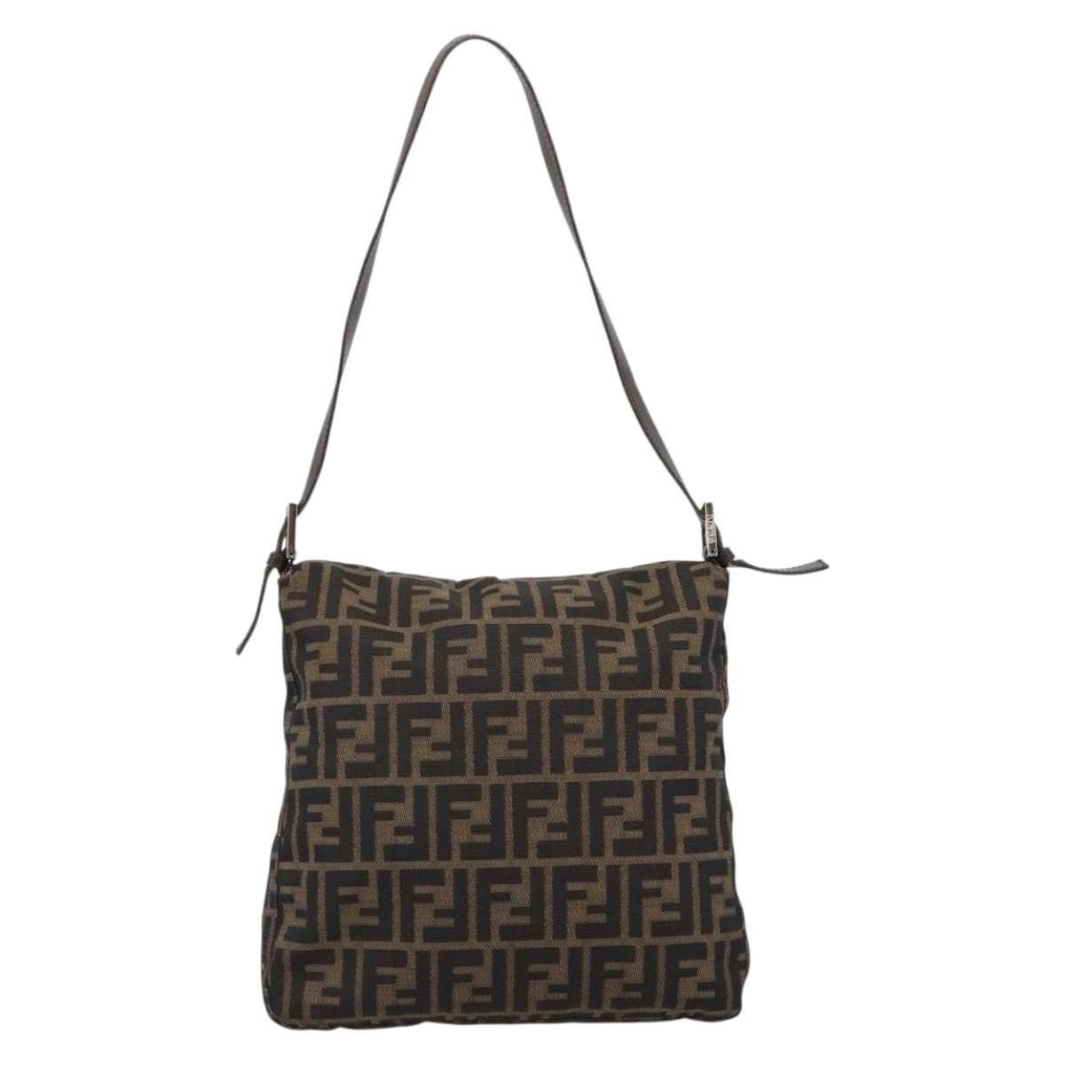 Fendi Fendi Zucca Mamma Baguette Shoulder Bag Black Size ONE SIZE - 2 Thumbnail